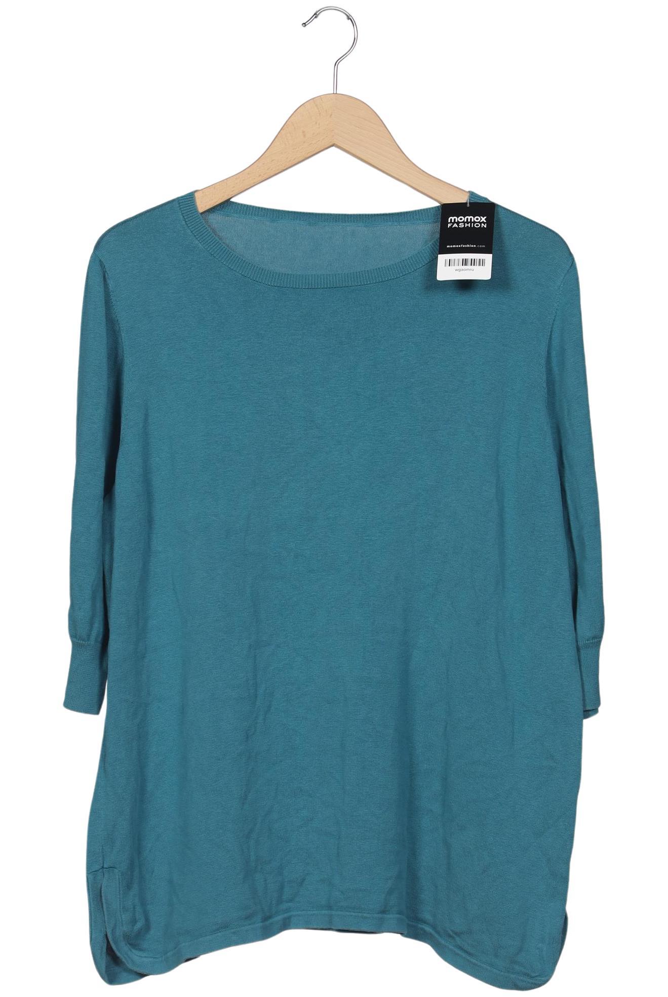 

Peter Hahn Damen Pullover, türkis, Gr. 50