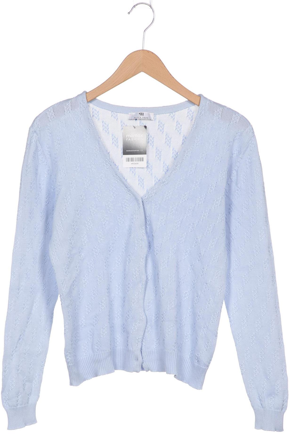 

Peter Hahn Damen Strickjacke, hellblau, Gr. 42
