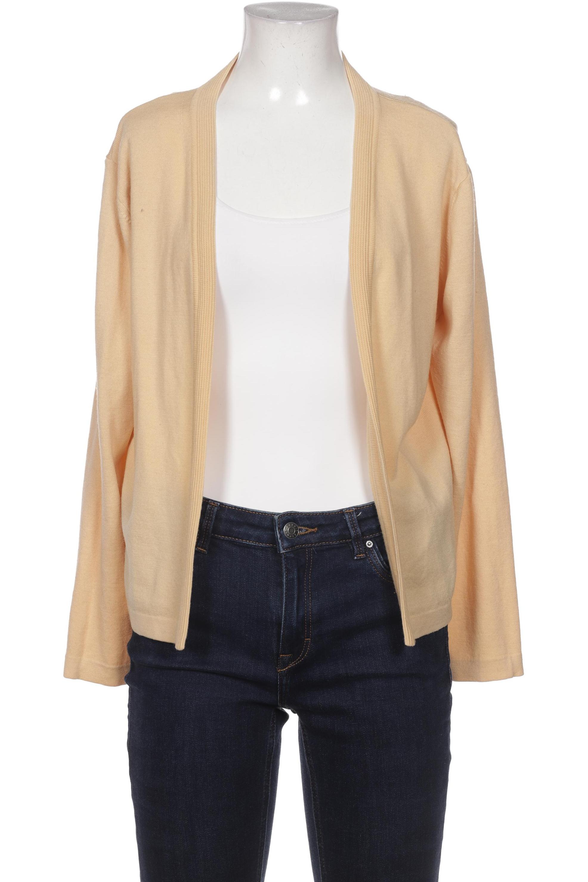 

Peter Hahn Damen Strickjacke, gelb, Gr. 40