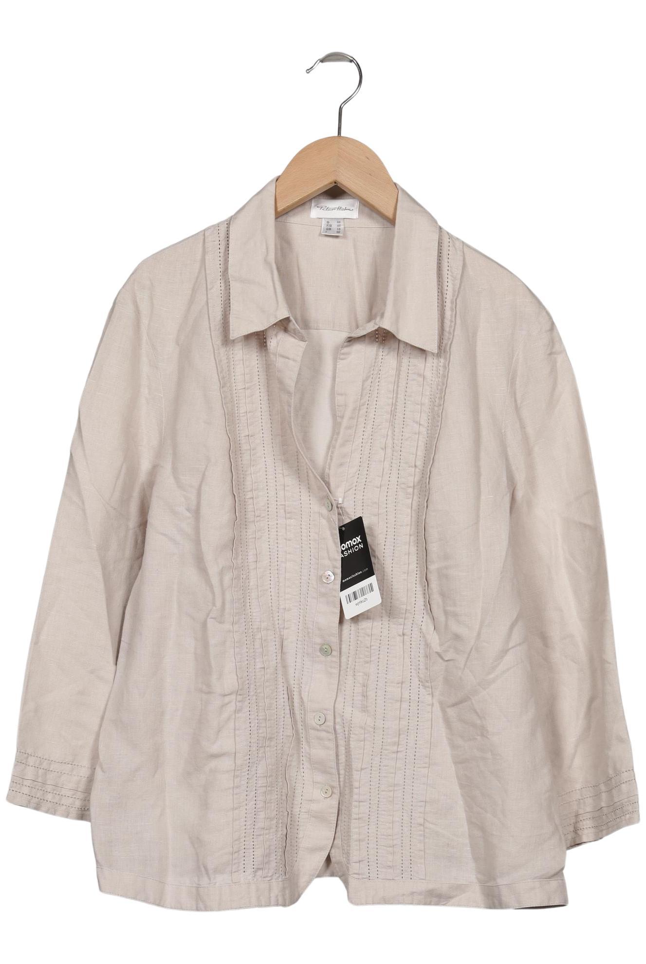 

Peter Hahn Damen Bluse, beige, Gr. 44