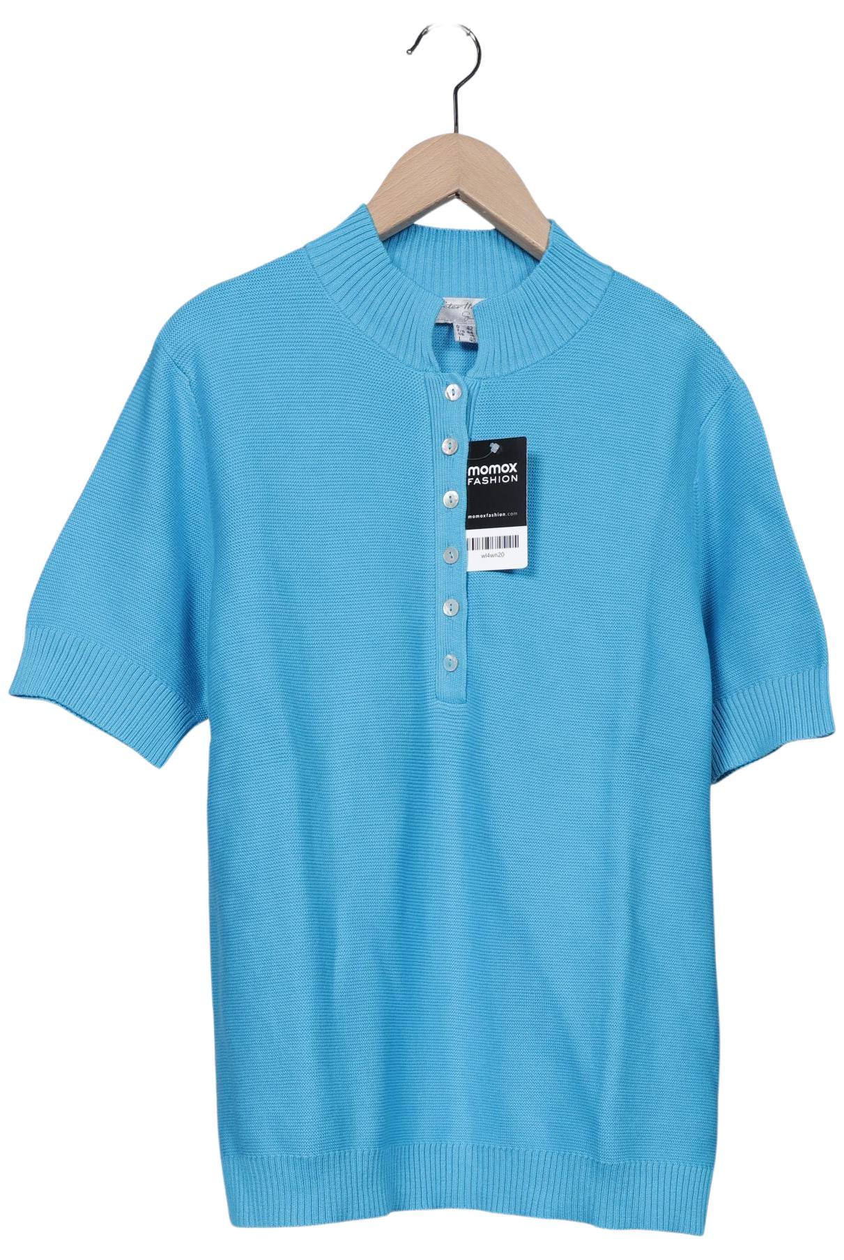 

Peter Hahn Damen Pullover, blau, Gr. 42