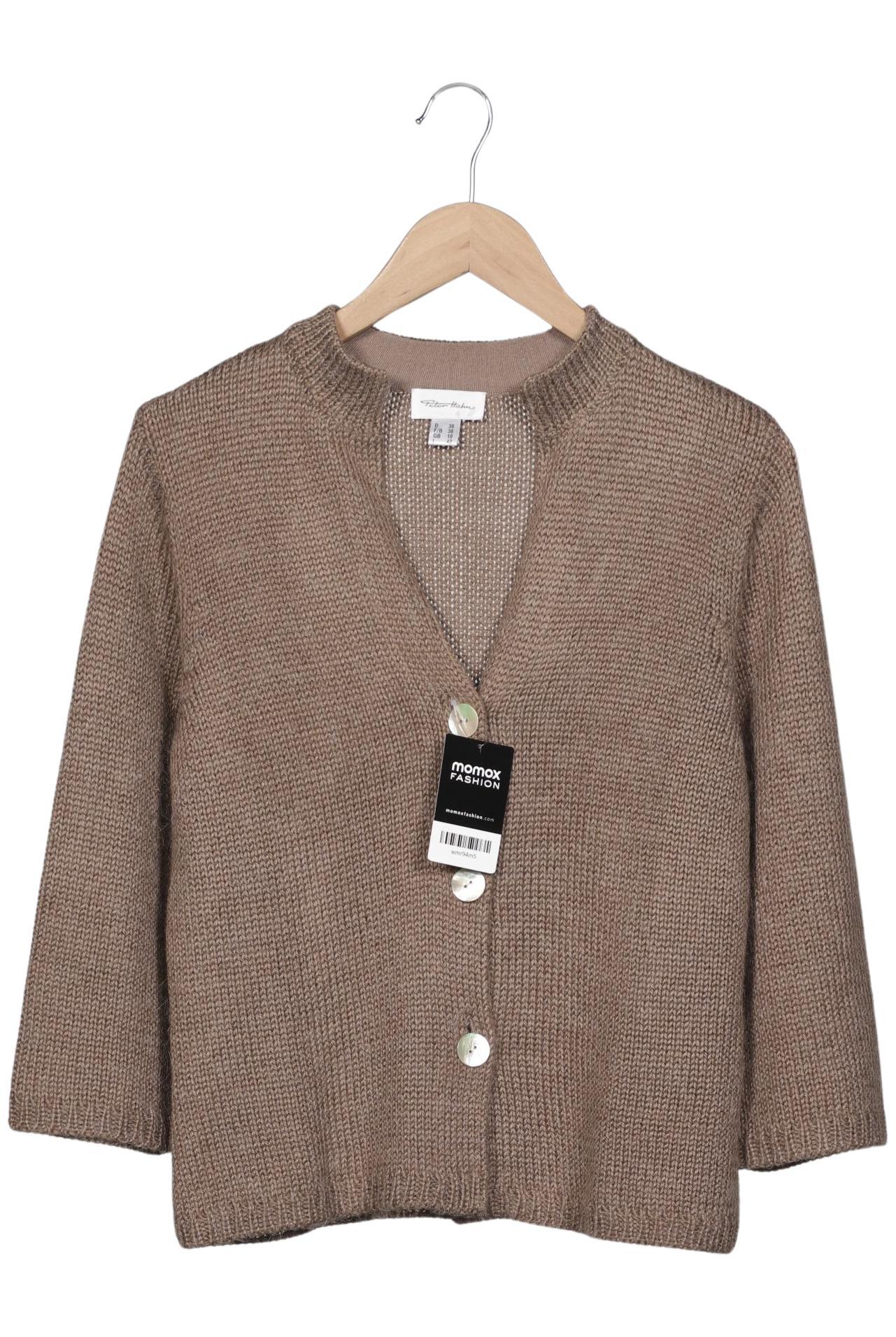 

Peter Hahn Damen Strickjacke, beige, Gr. 36
