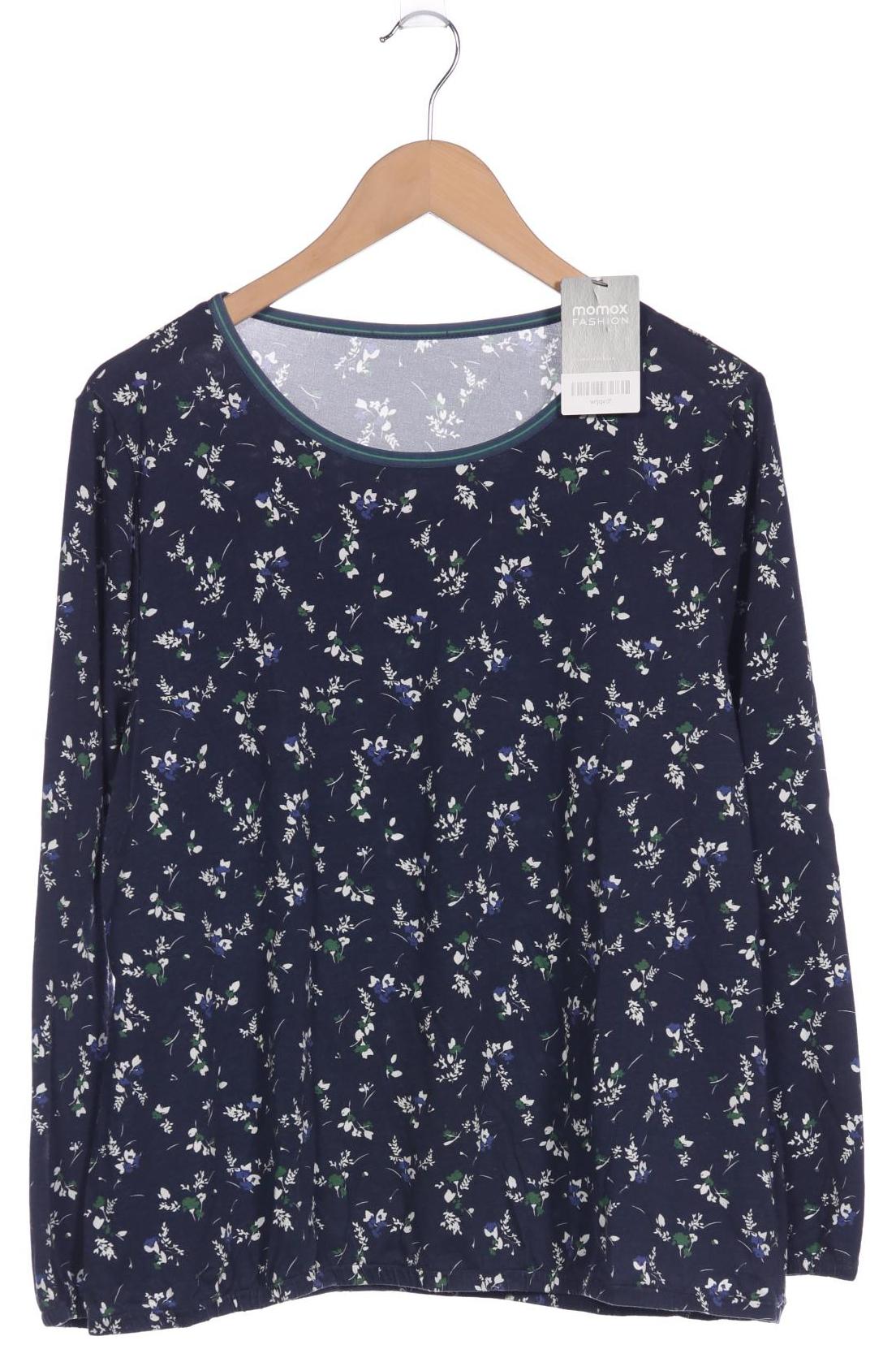 

Peter Hahn Damen Langarmshirt, marineblau, Gr. 46