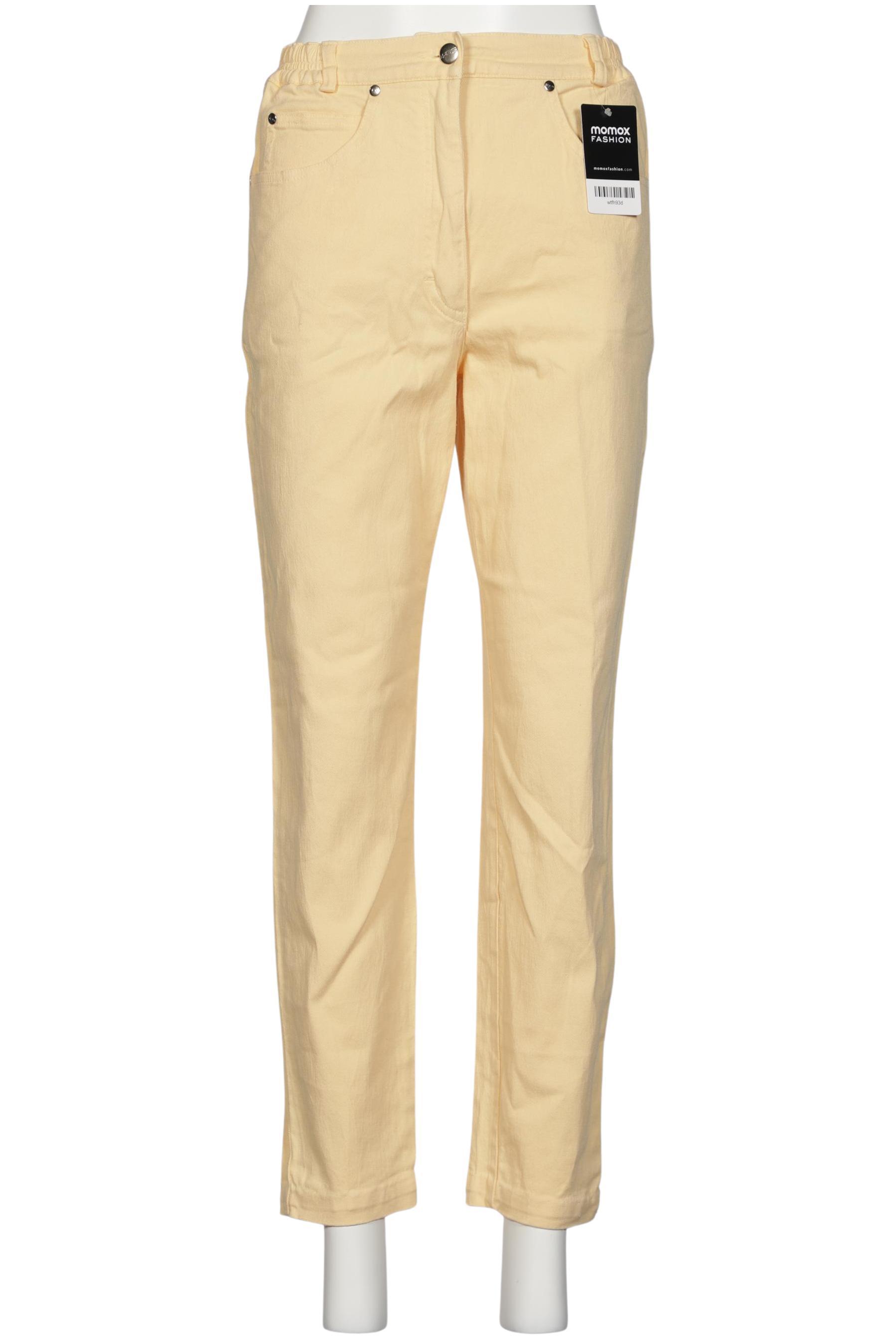 

Peter Hahn Damen Jeans, gelb, Gr. 19