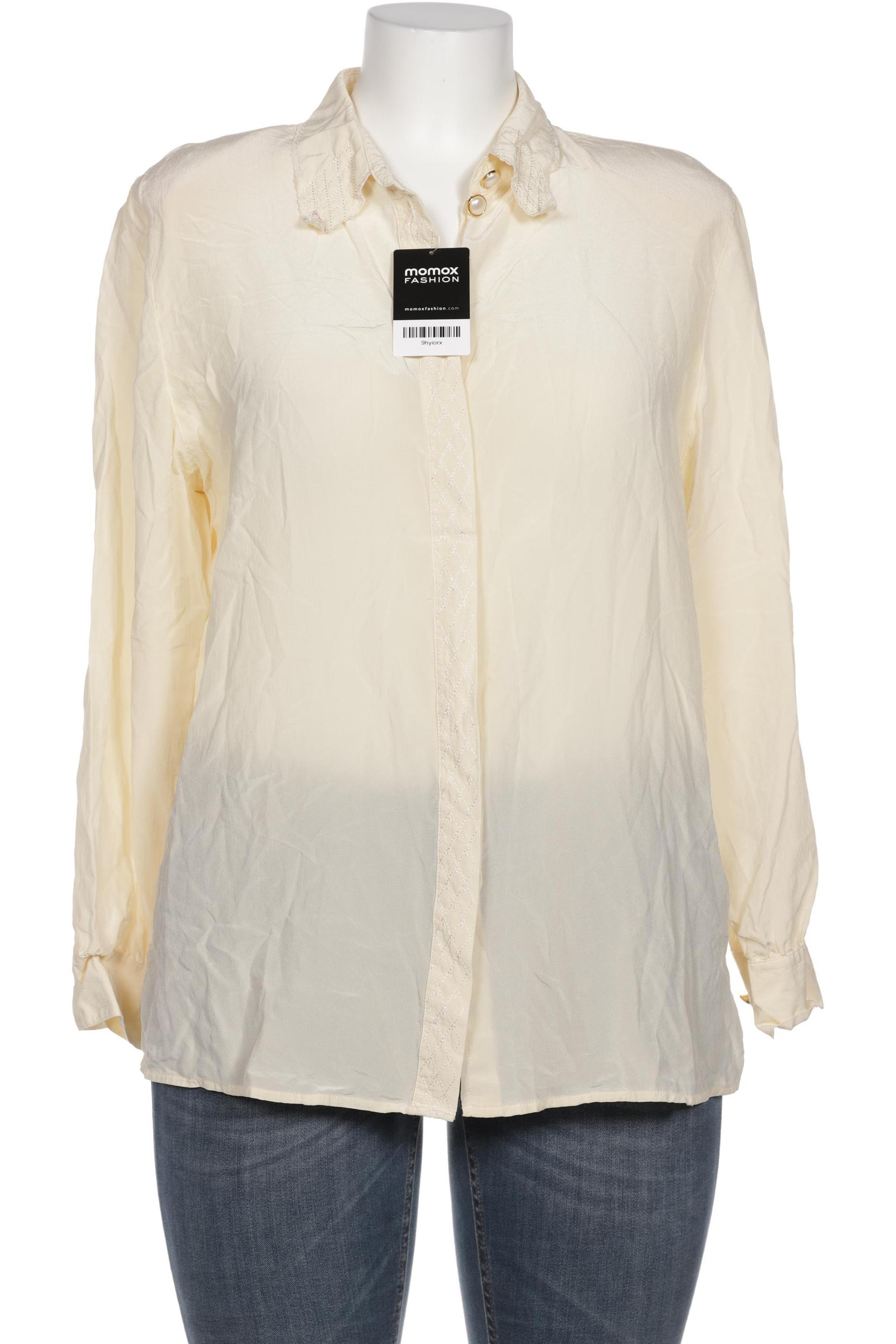 

Peter Hahn Damen Bluse, beige, Gr. 44