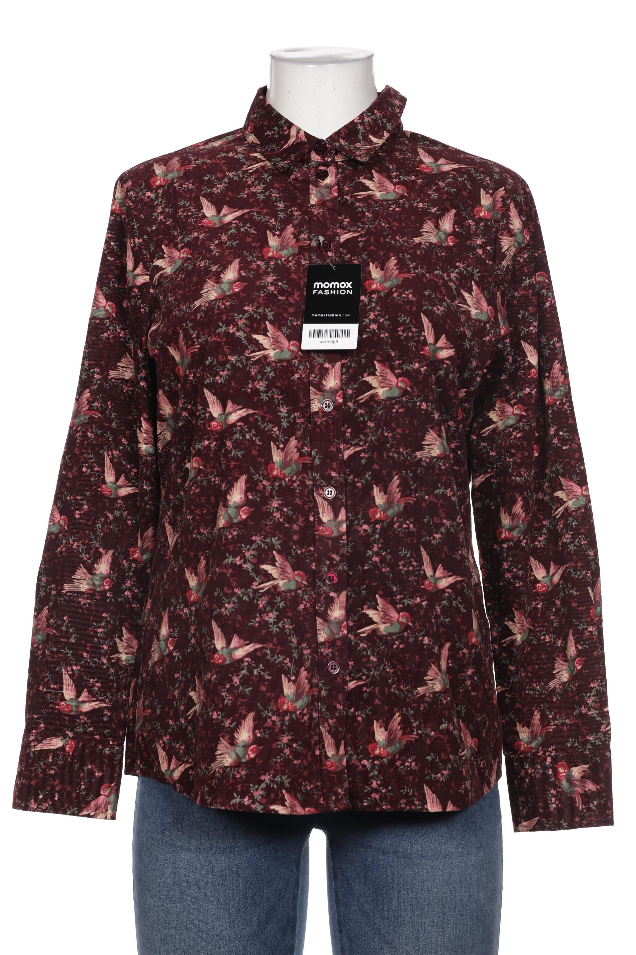 

Peter Hahn Damen Bluse, bordeaux, Gr. 40