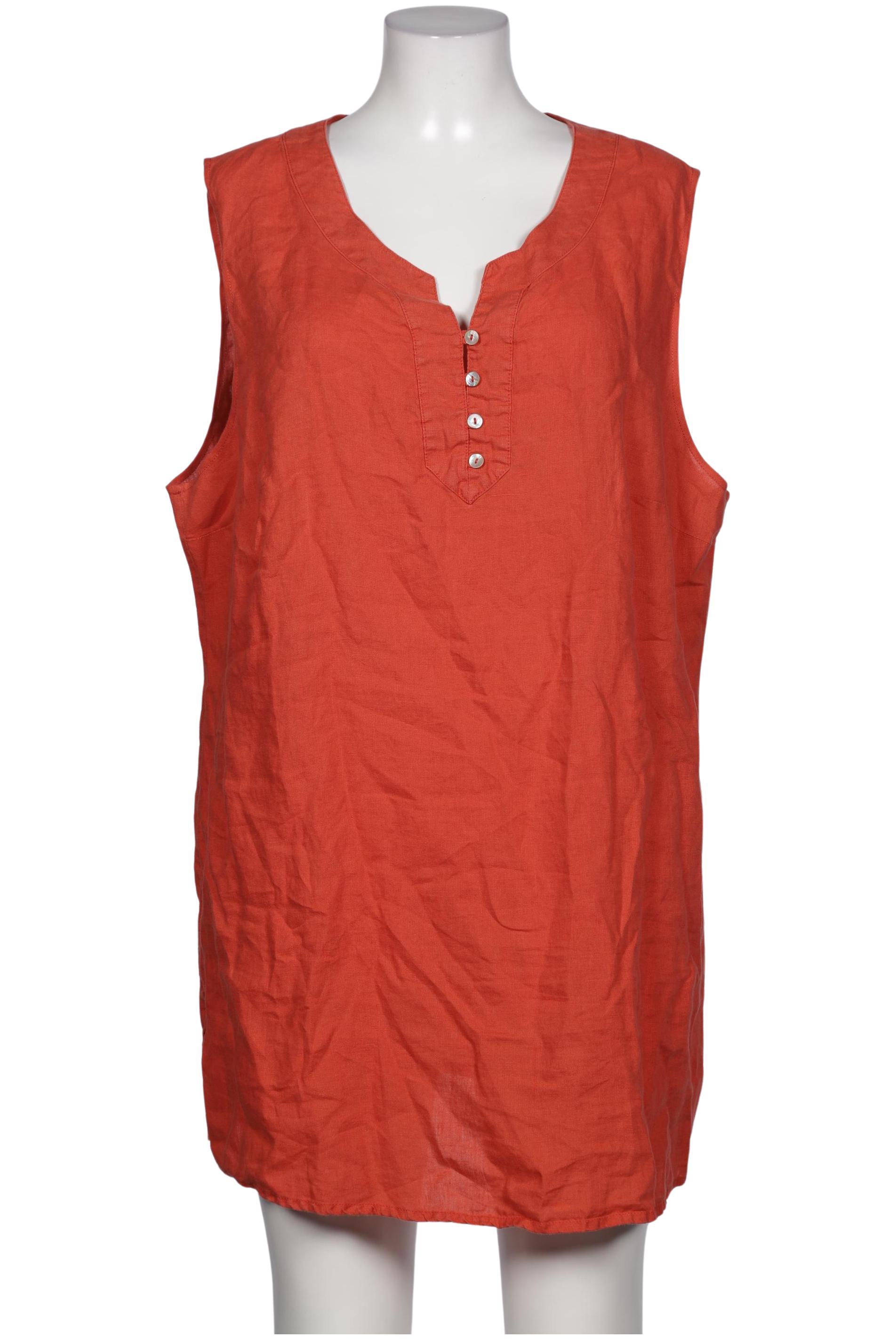 

Peter Hahn Damen Bluse, orange, Gr. 50