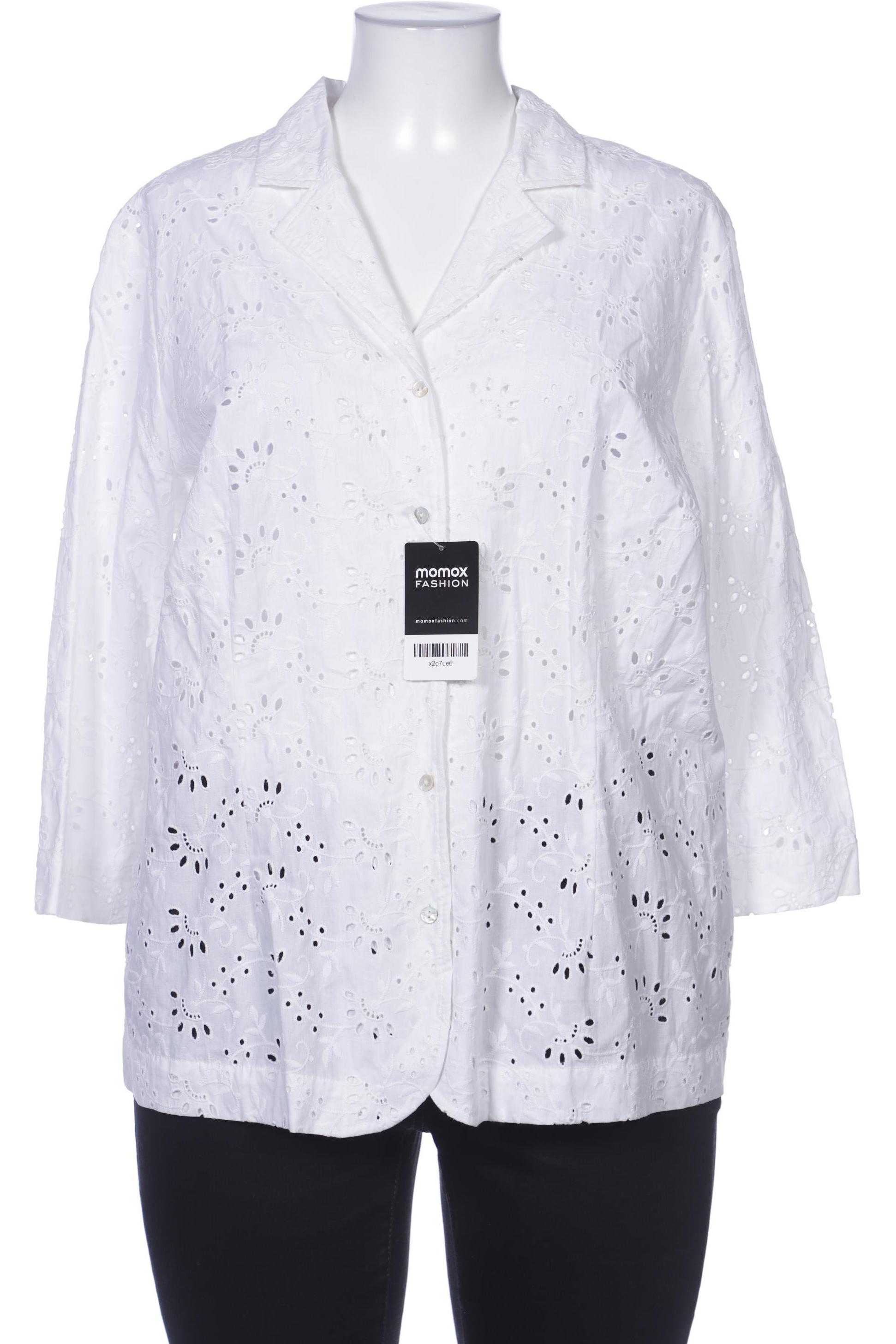 

Peter Hahn Damen Bluse, weiß, Gr. 48
