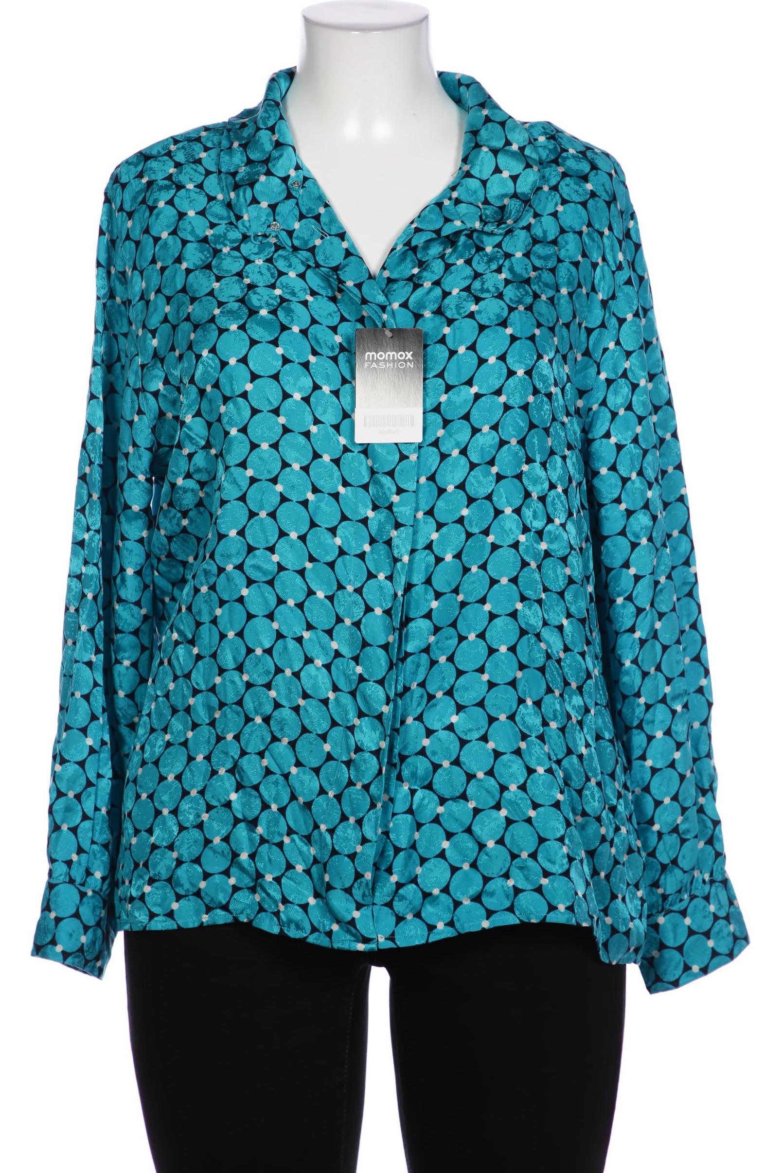 

Peter Hahn Damen Bluse, blau, Gr. 44