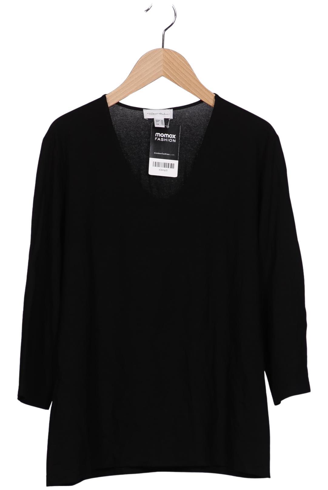 

Peter Hahn Damen Langarmshirt, schwarz, Gr. 40