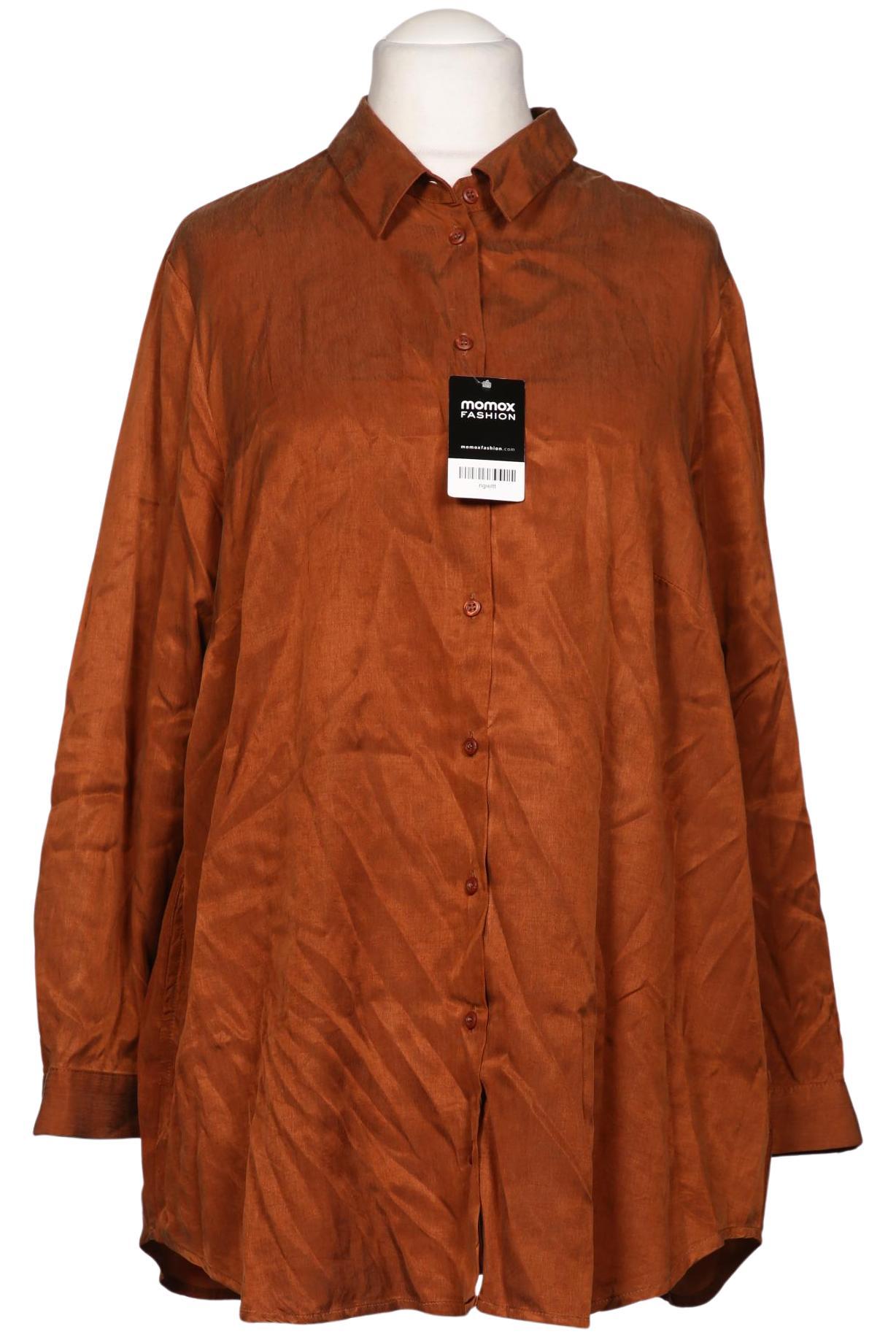 

Peter Hahn Damen Bluse, braun, Gr. 50