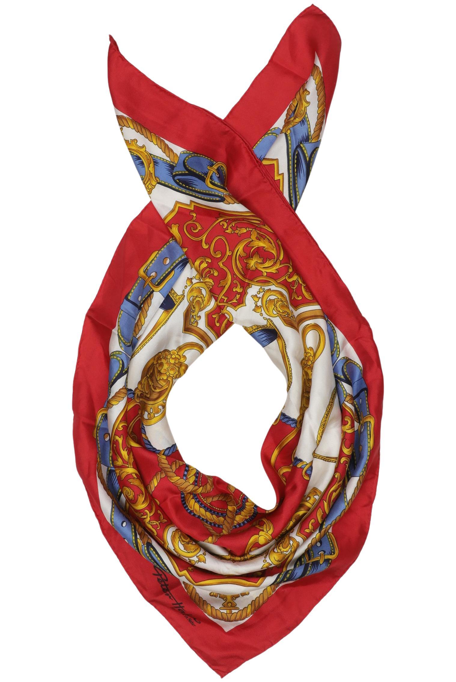 

Peter Hahn Damen Schal, rot, Gr.