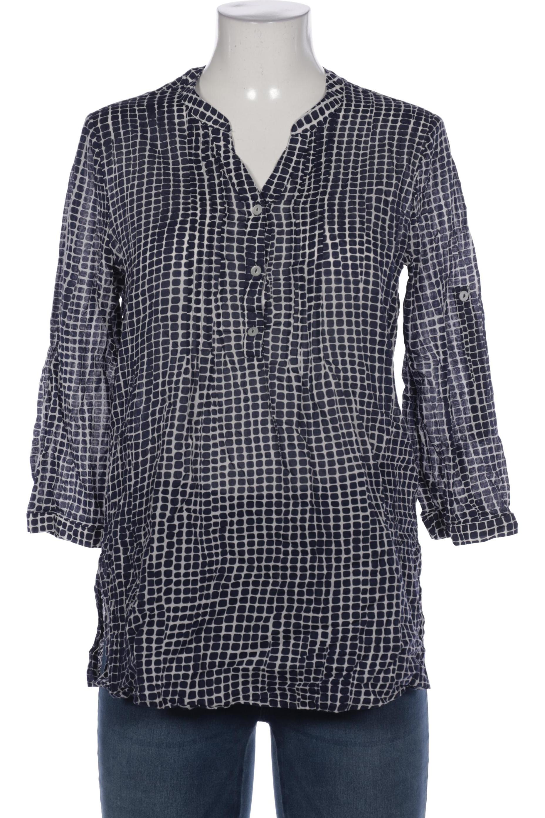 

Peter Hahn Damen Bluse, marineblau, Gr. 40