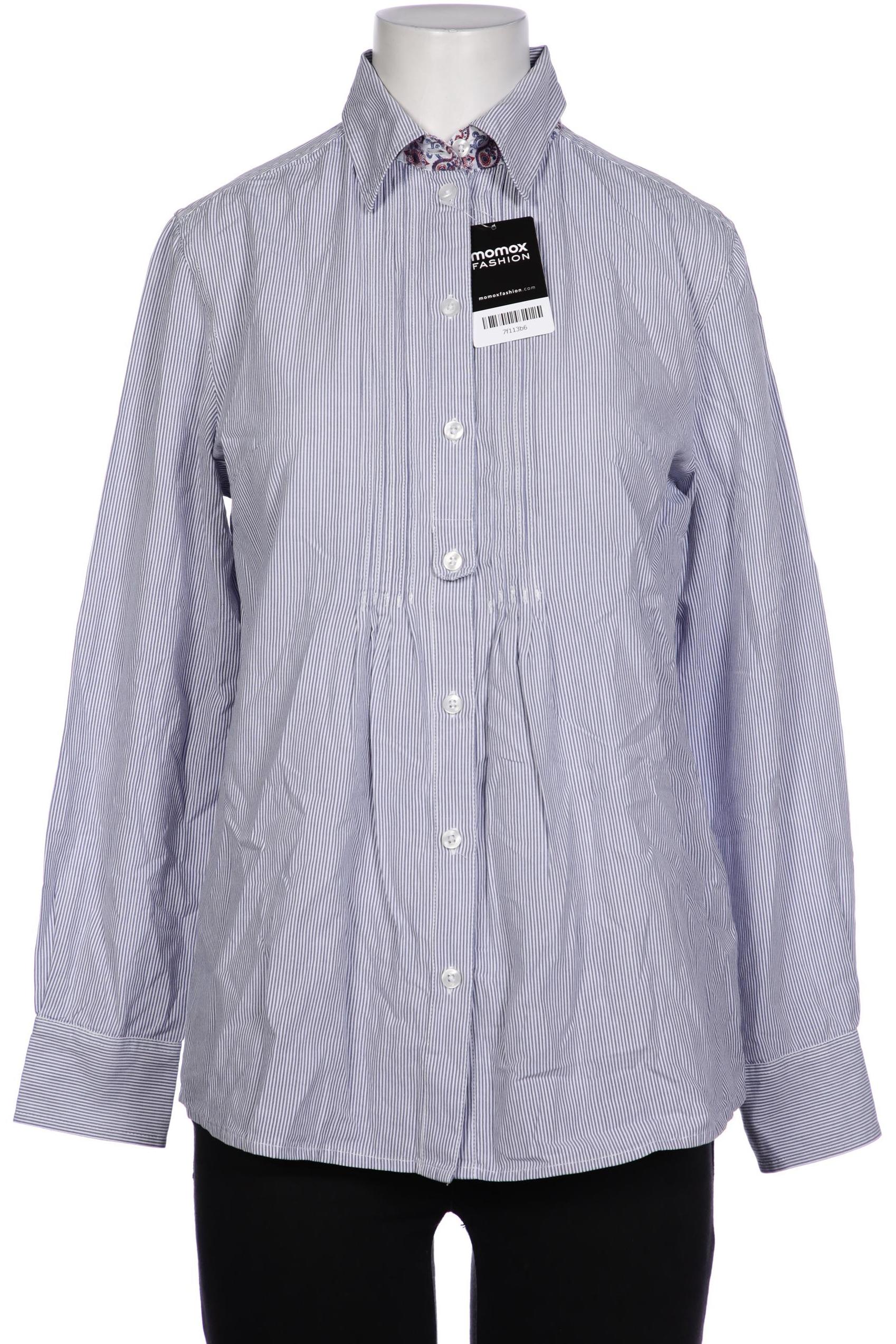 

Peter Hahn Damen Bluse, blau, Gr. 38