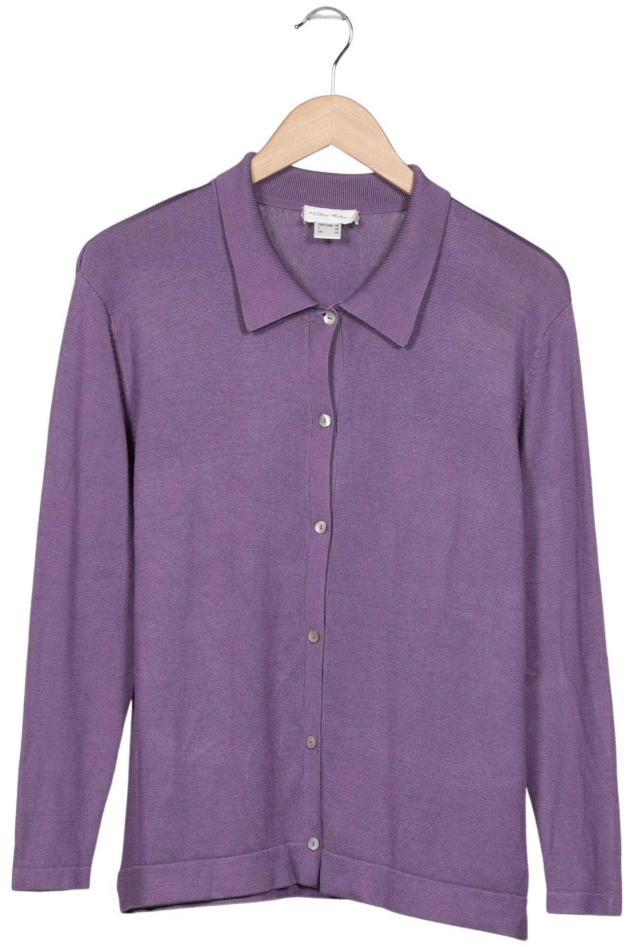 

Peter Hahn Damen Strickjacke, flieder, Gr. 40