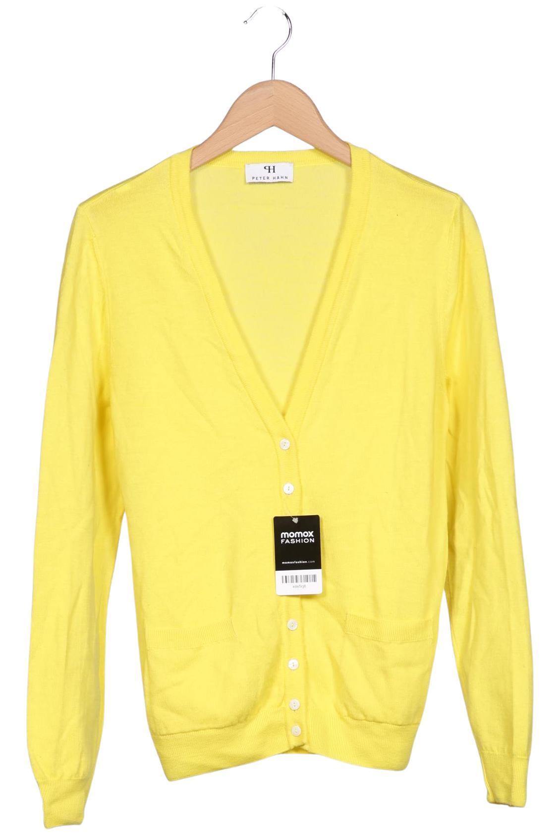 

Peter Hahn Damen Strickjacke, gelb, Gr. 40