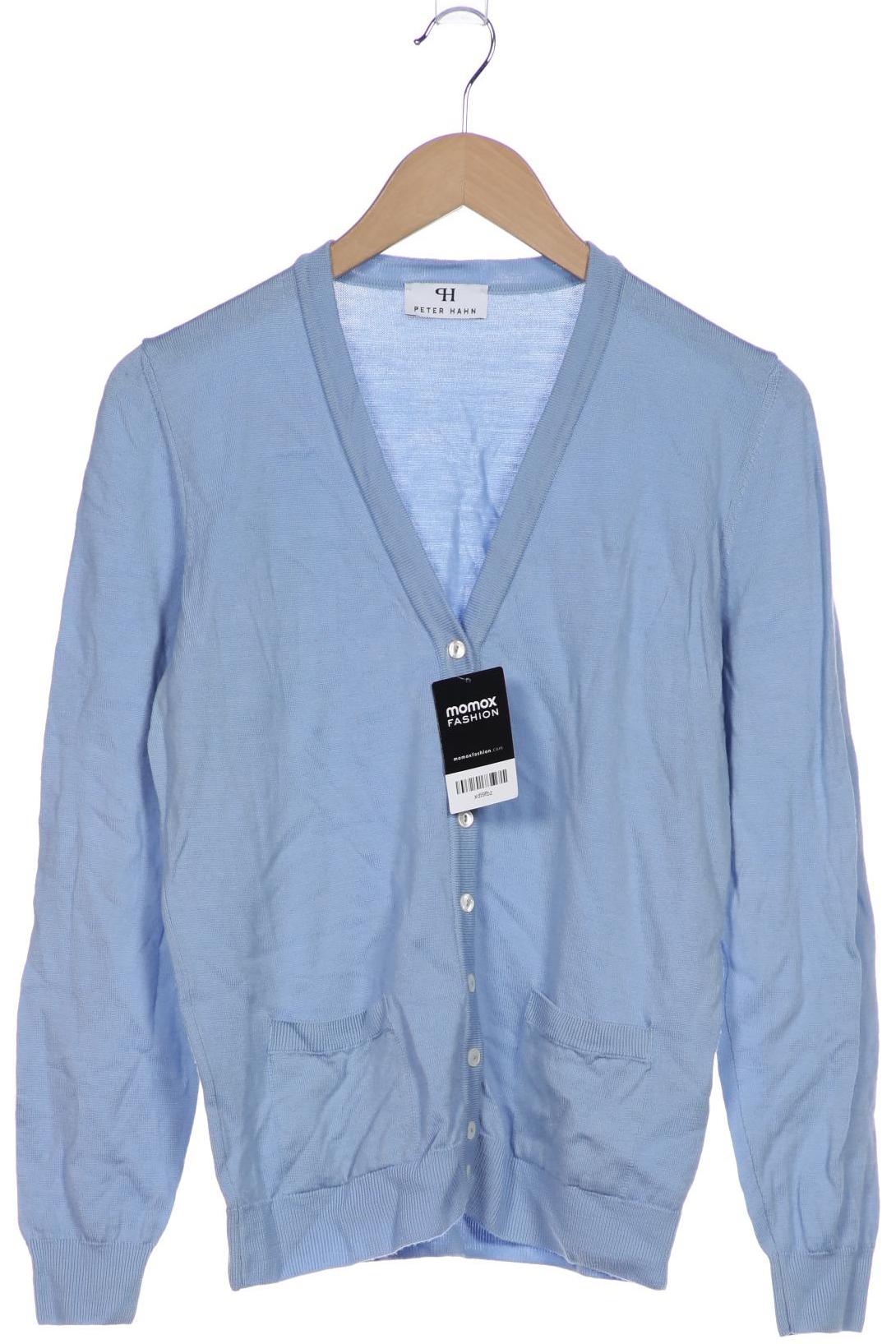 

Peter Hahn Damen Strickjacke, blau, Gr. 42
