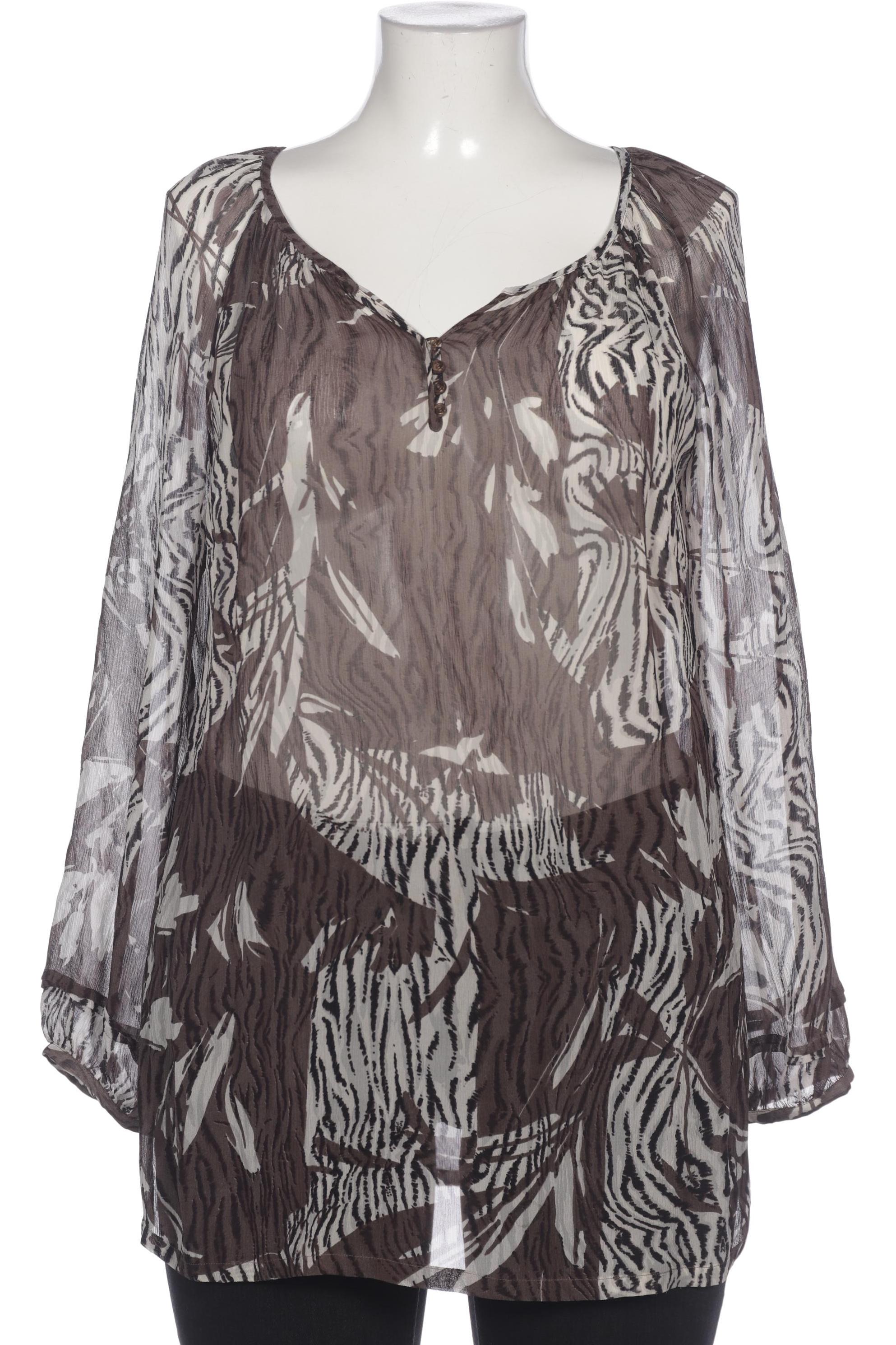 

Peter Hahn Damen Bluse, braun, Gr. 44