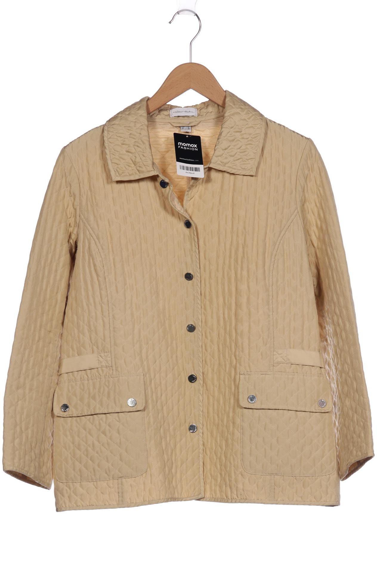 

Peter Hahn Damen Jacke, beige, Gr. 42