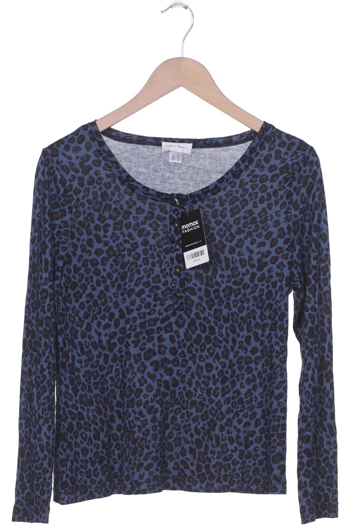 

Peter Hahn Damen Langarmshirt, blau, Gr. 44