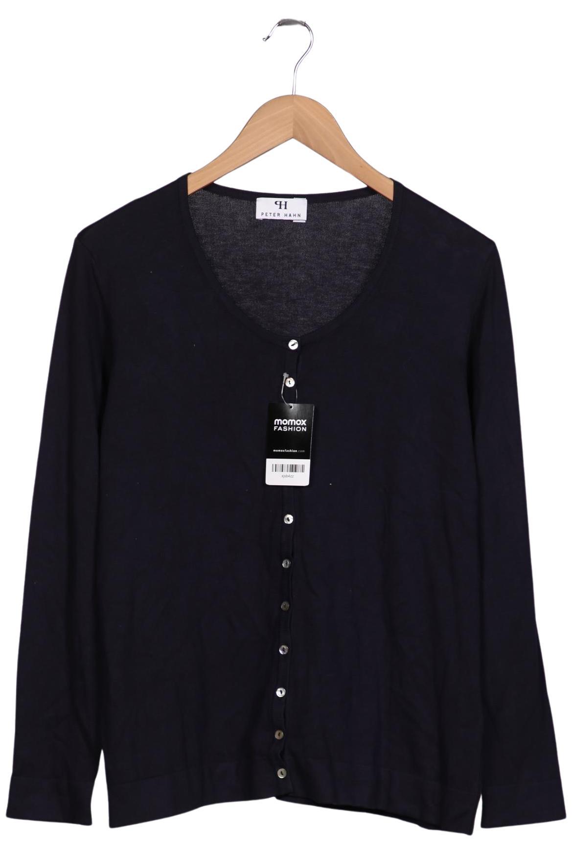 

Peter Hahn Damen Strickjacke, marineblau, Gr. 52