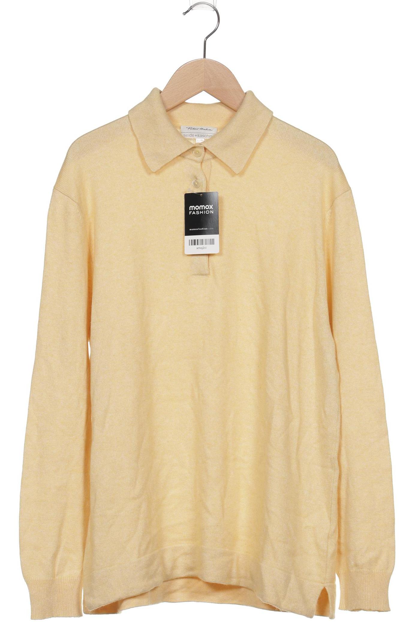 

Peter Hahn Damen Pullover, gelb, Gr. 42