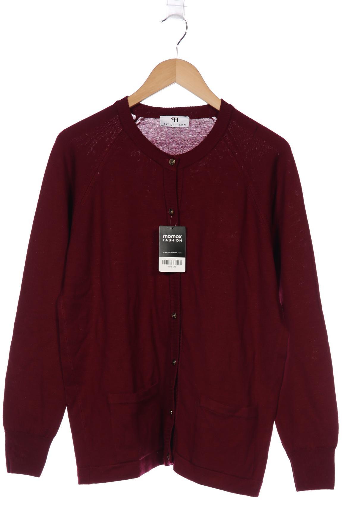 

Peter Hahn Damen Strickjacke, bordeaux, Gr. 44