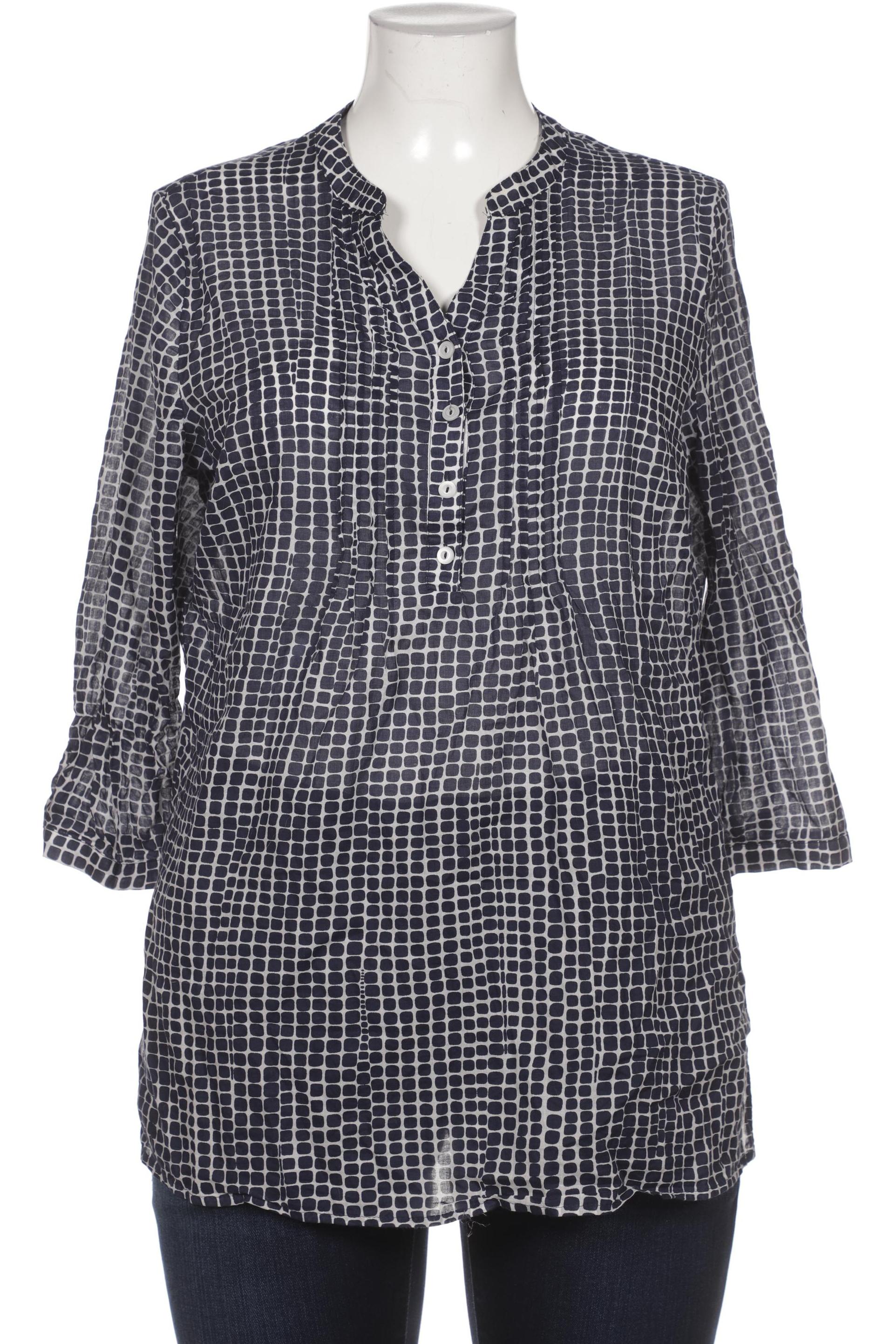 

Peter Hahn Damen Bluse, marineblau