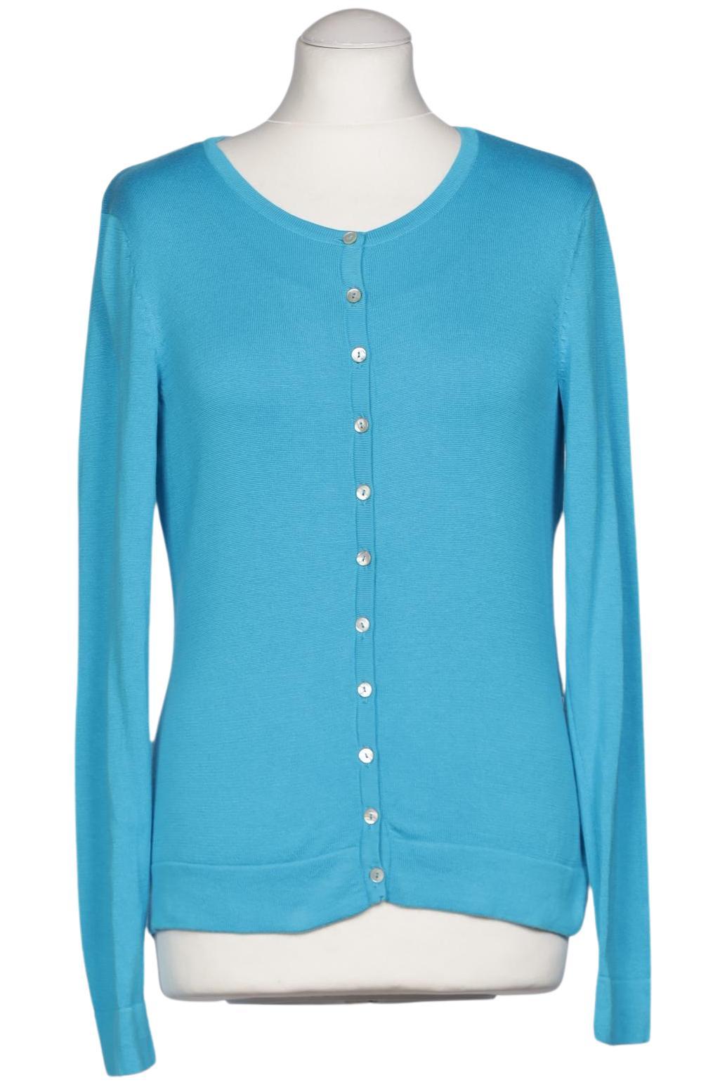 

Peter Hahn Damen Strickjacke, hellblau, Gr. 36