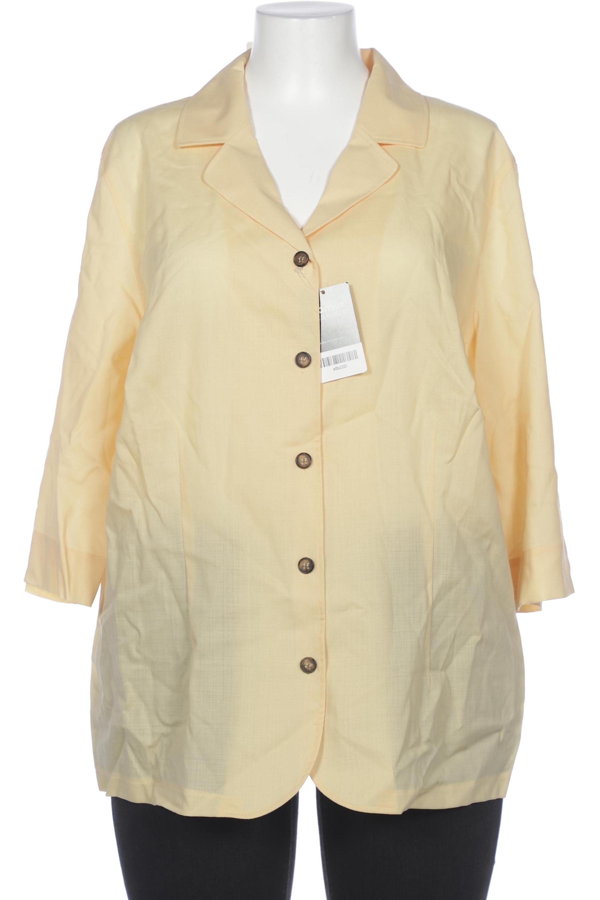 

Peter Hahn Damen Bluse, gelb, Gr. 52