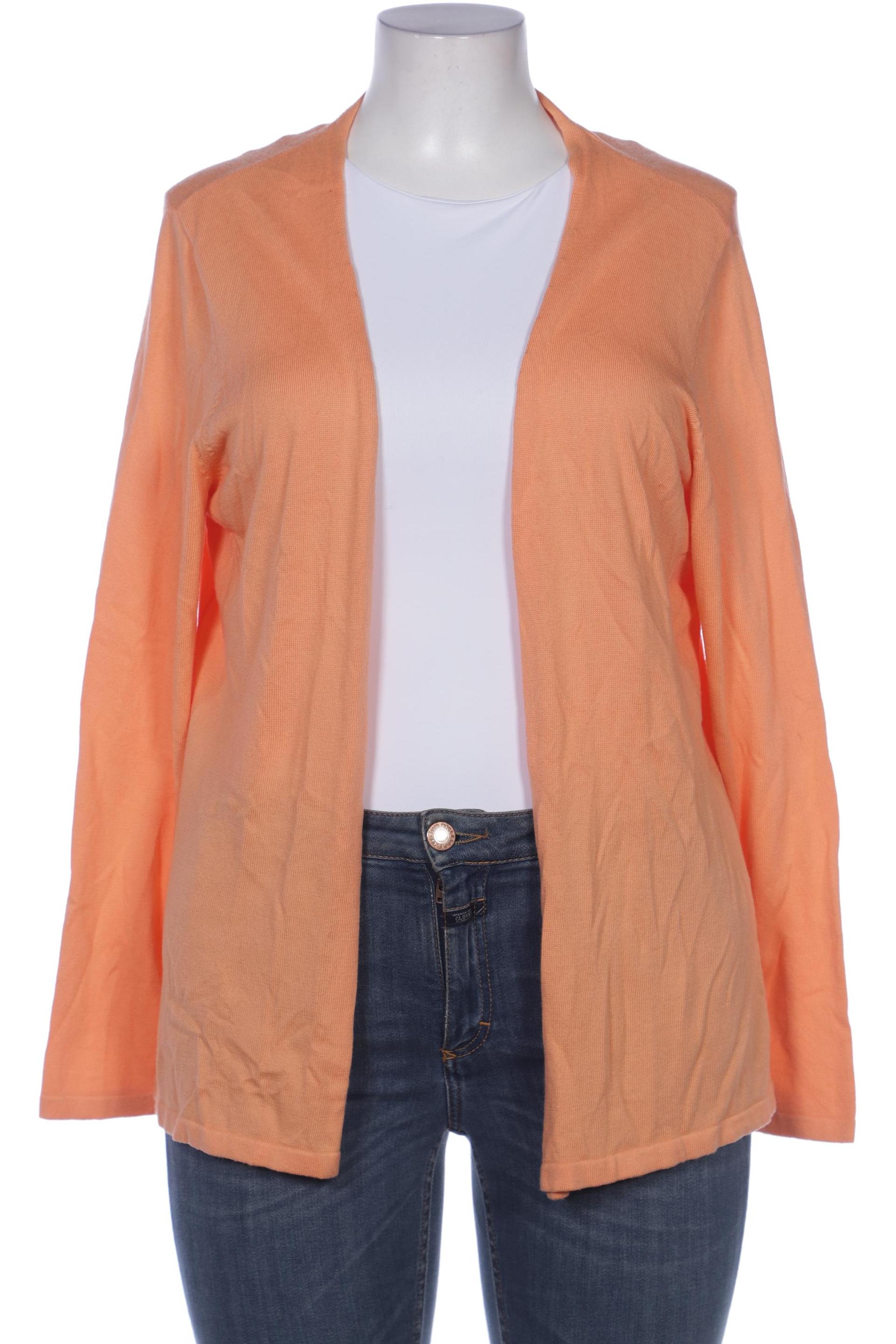 

Peter Hahn Damen Strickjacke, orange, Gr. 46