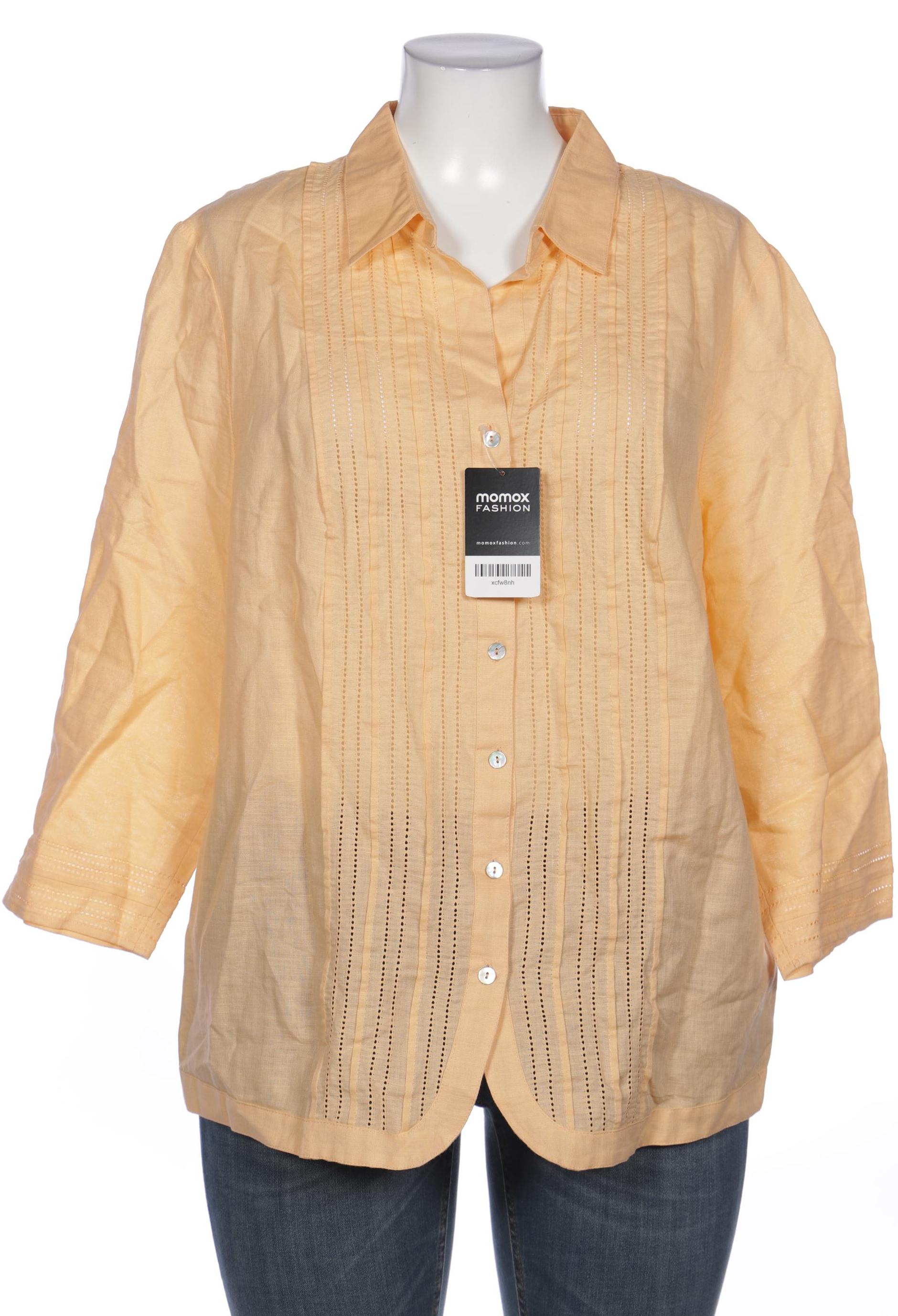 

Peter Hahn Damen Bluse, orange, Gr. 50