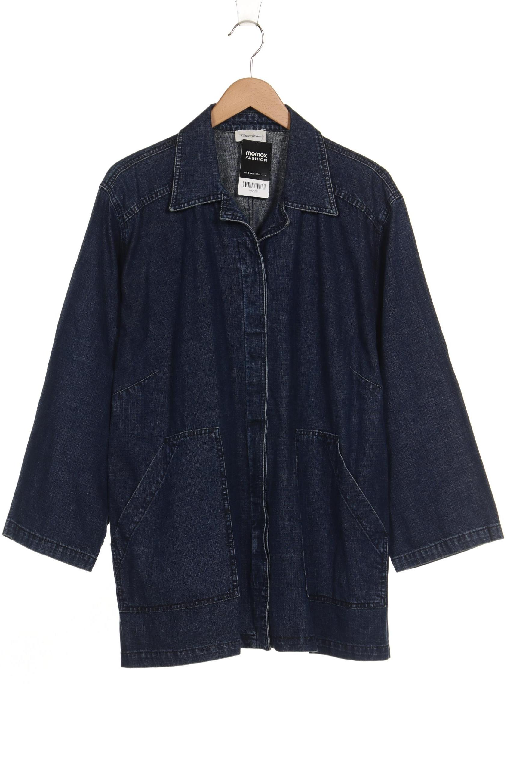 

Peter Hahn Damen Jacke, marineblau, Gr. 52