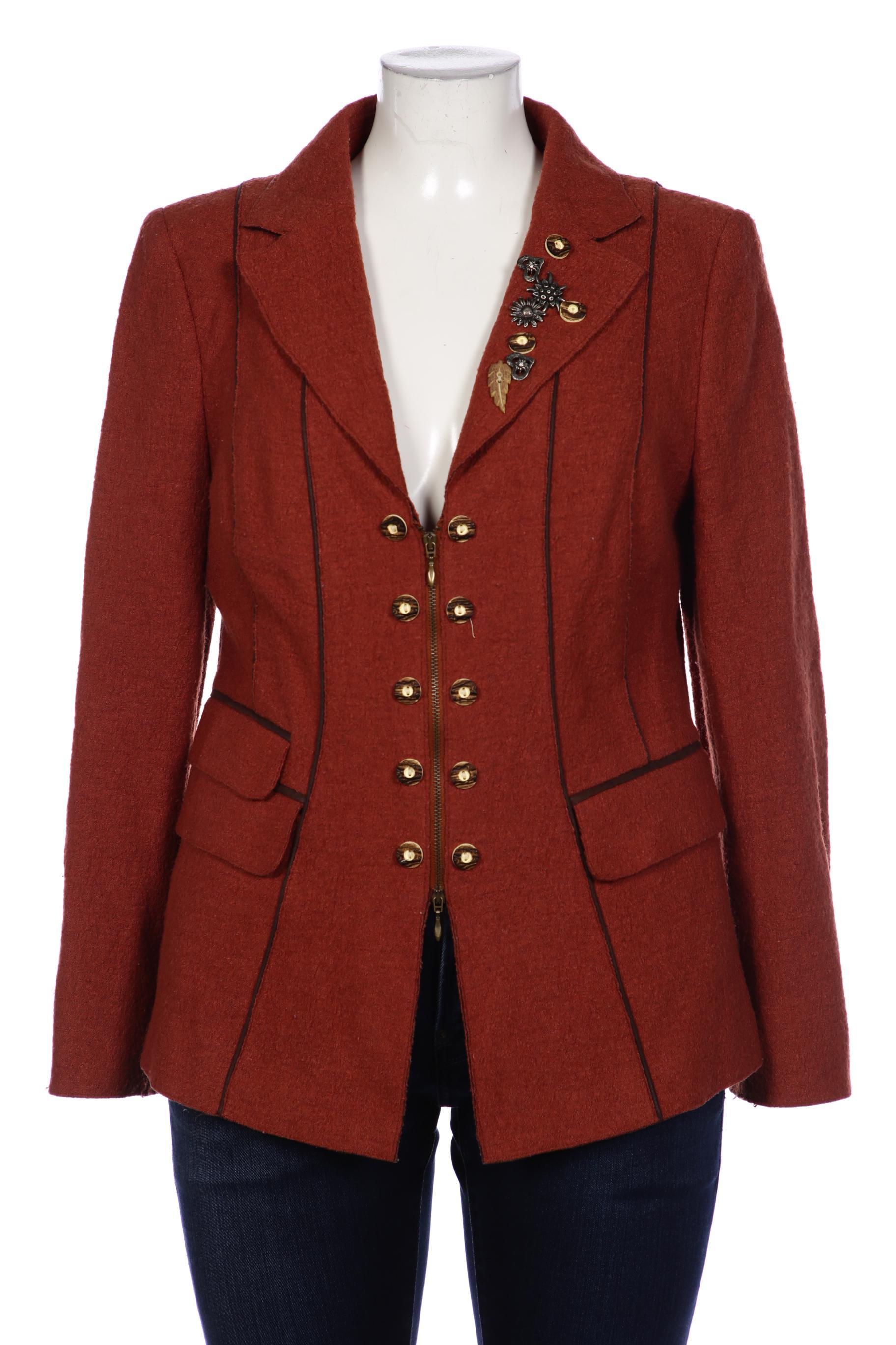 

Peter Hahn Damen Blazer, orange, Gr. 42