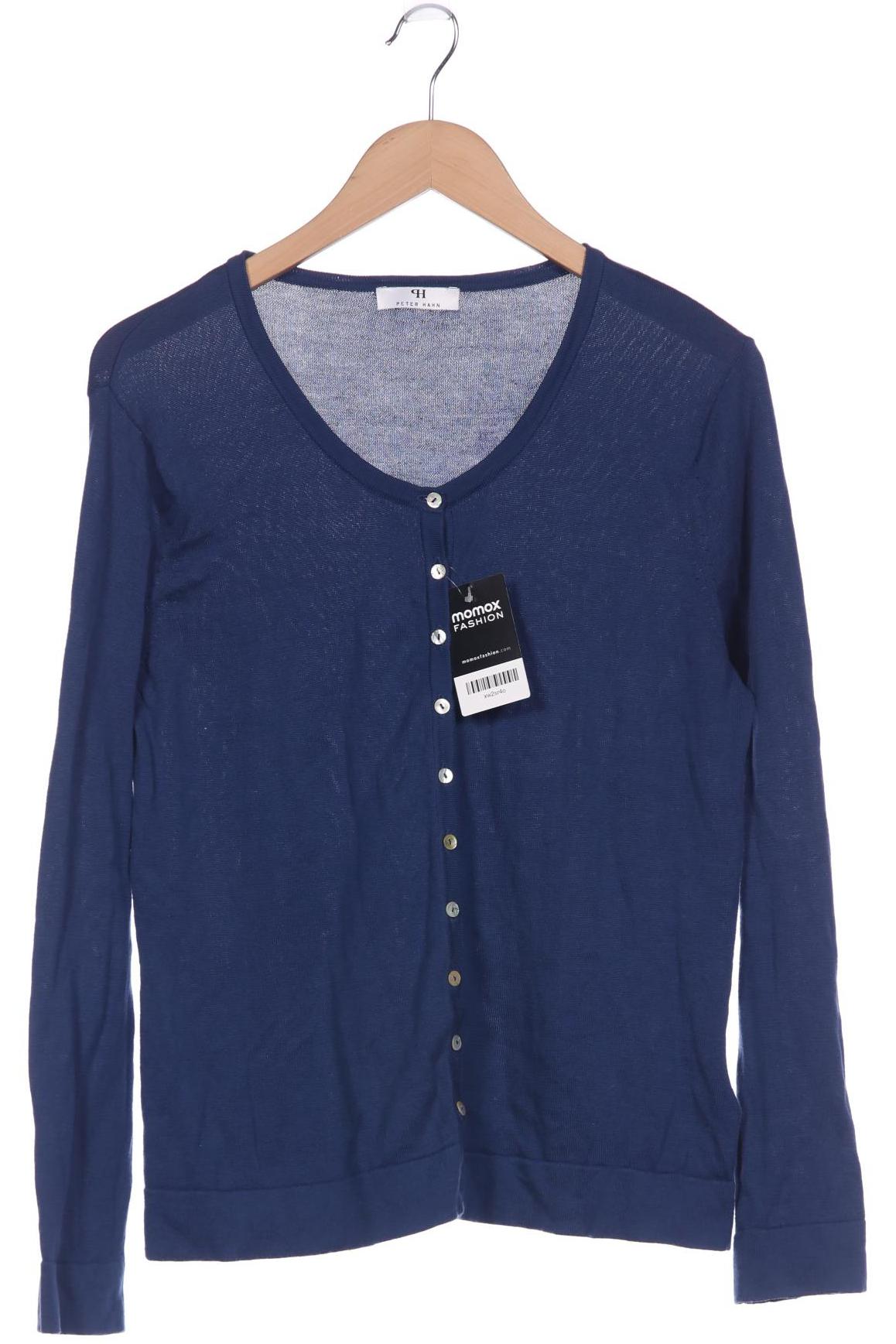 

Peter Hahn Damen Strickjacke, blau, Gr. 44