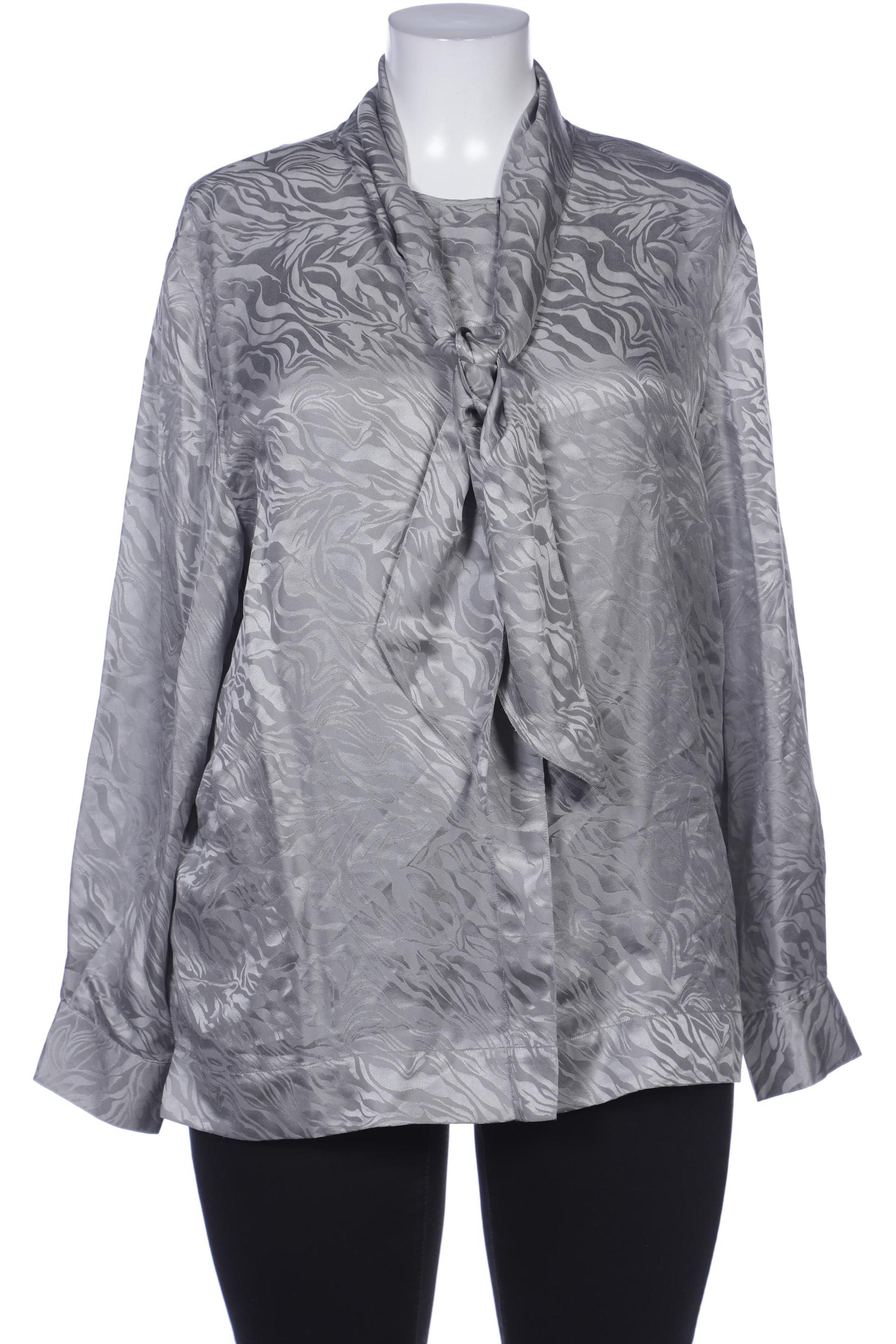 

Peter Hahn Damen Bluse, grau, Gr. 46