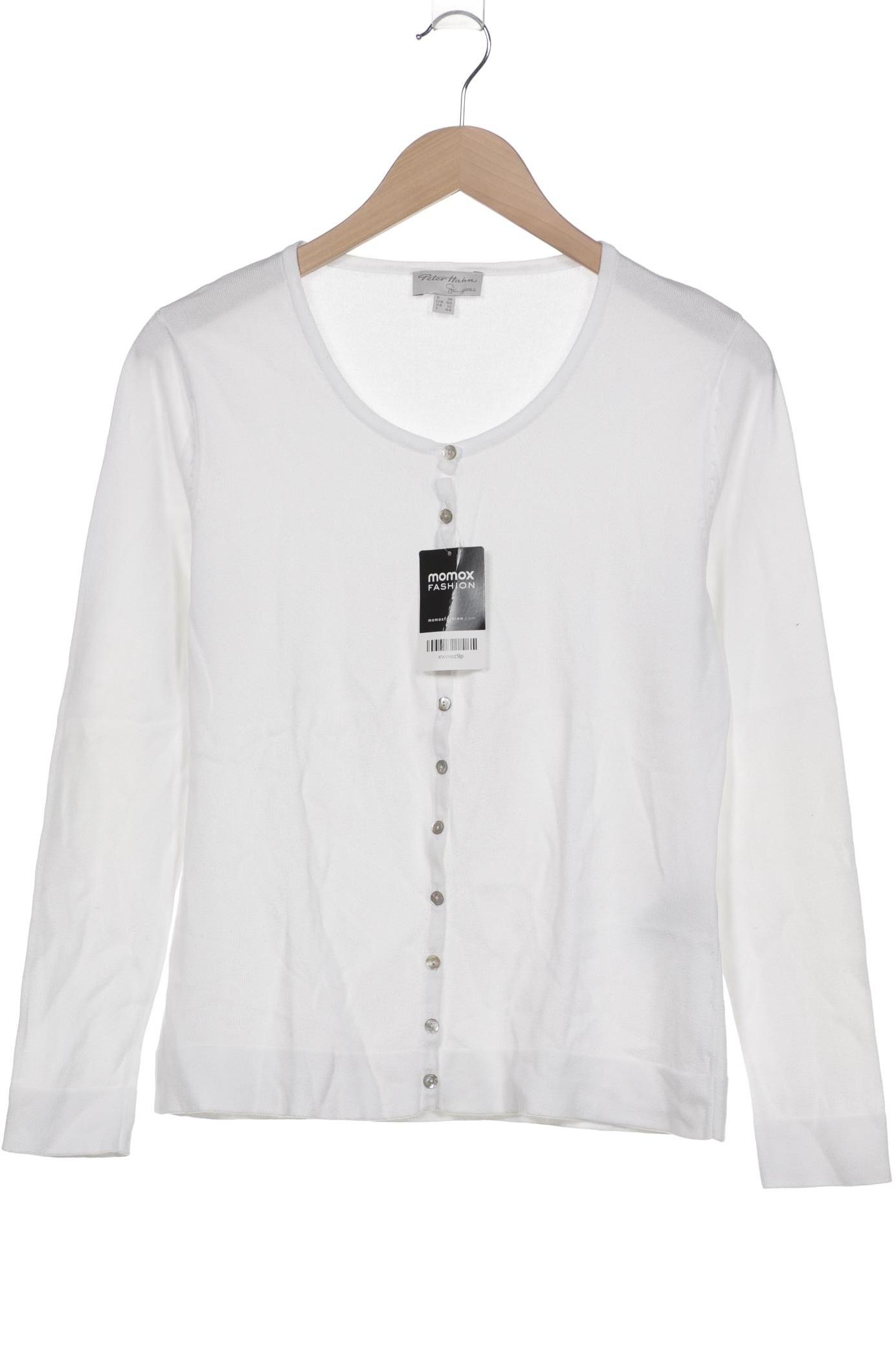 

Peter Hahn Damen Strickjacke, weiß, Gr. 38
