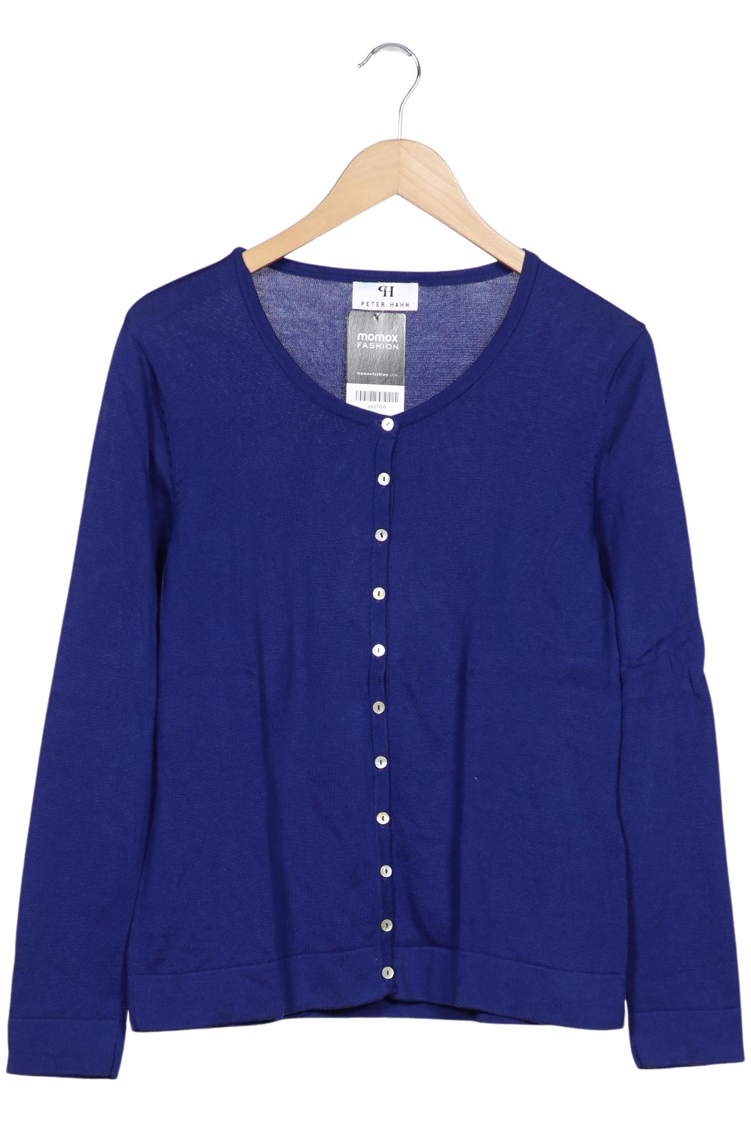 

Peter Hahn Damen Strickjacke, marineblau, Gr. 44