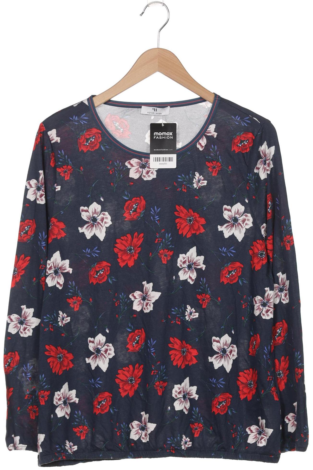 

Peter Hahn Damen Langarmshirt, marineblau, Gr. 46