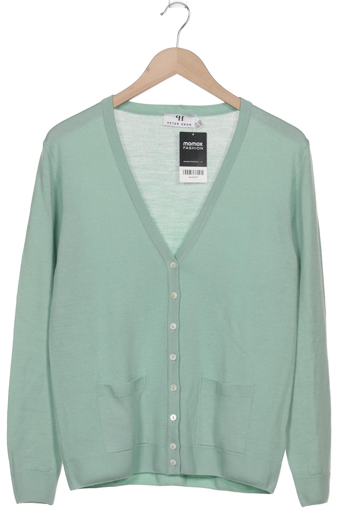 

Peter Hahn Damen Strickjacke, hellgrün, Gr. 38