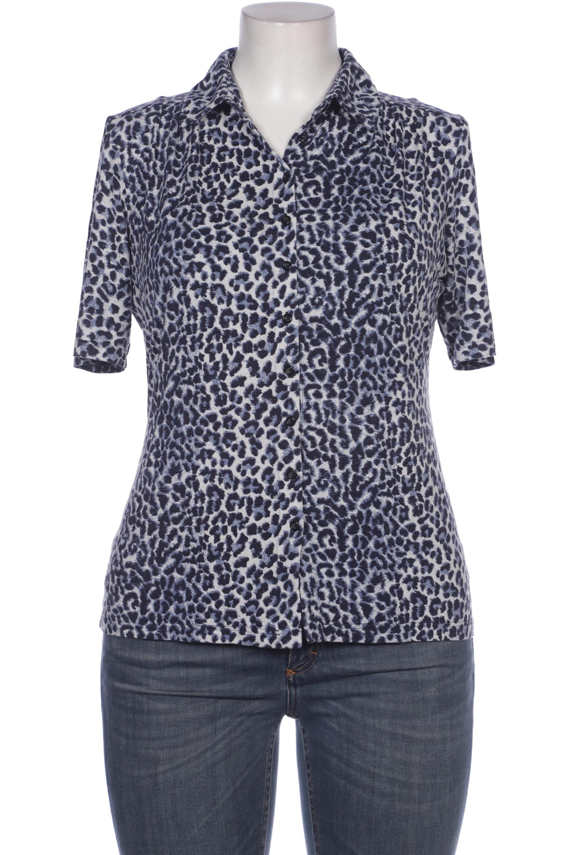 

Peter Hahn Damen Bluse, blau, Gr. 38