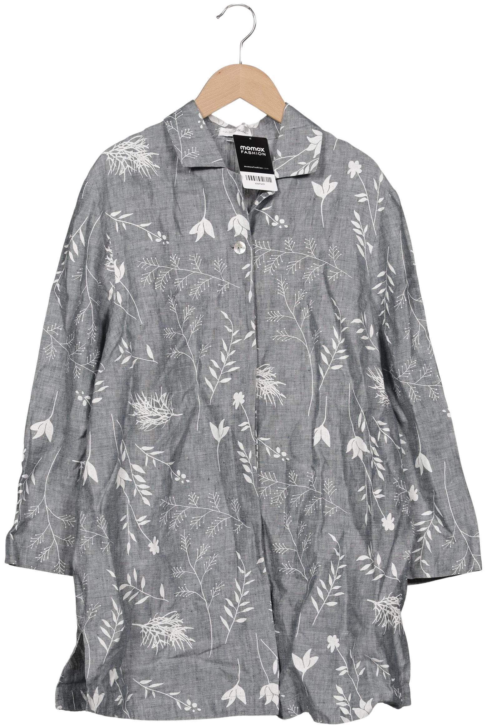 

Peter Hahn Damen Bluse, grau, Gr. 42
