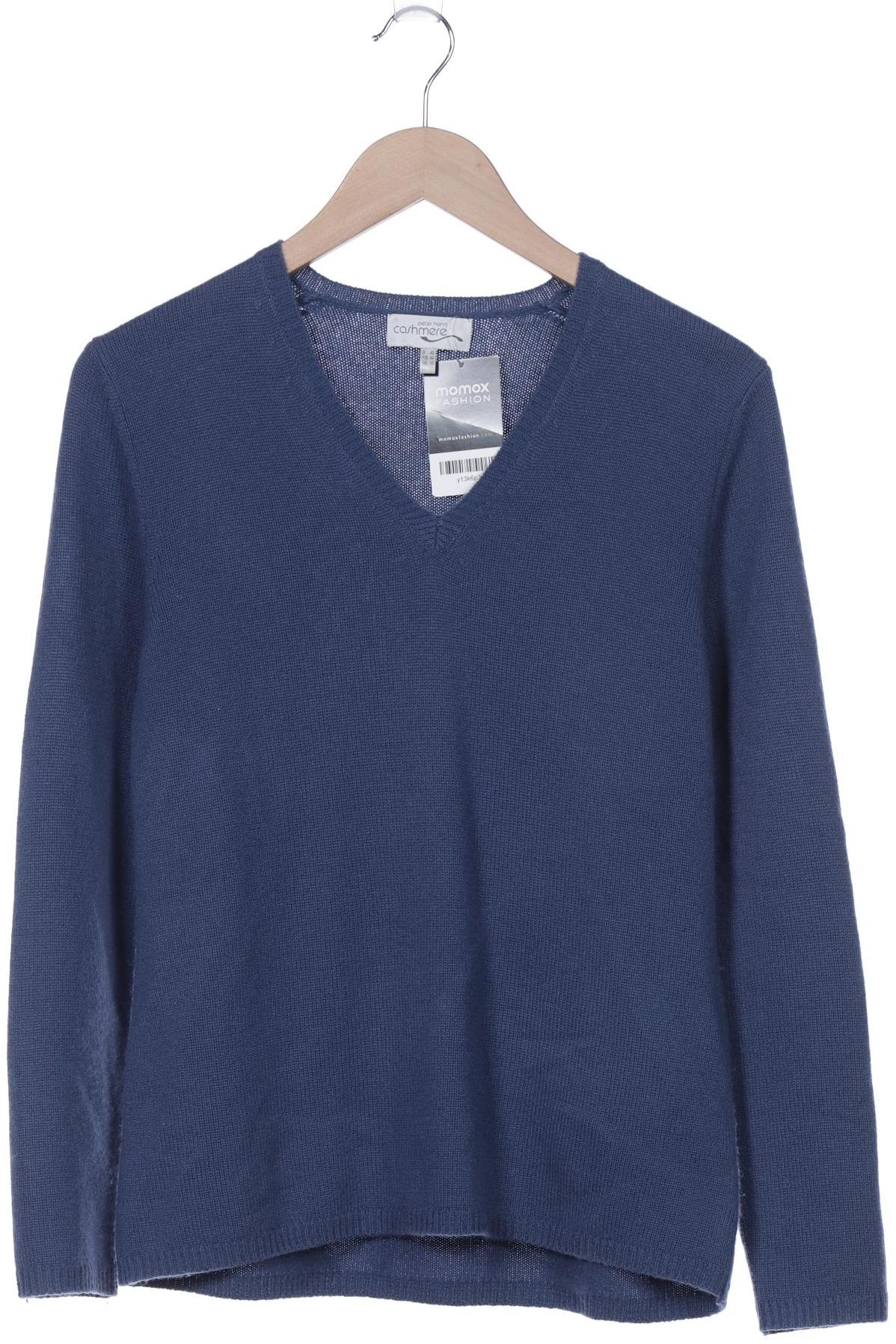 

Peter Hahn Damen Pullover, blau, Gr. 42