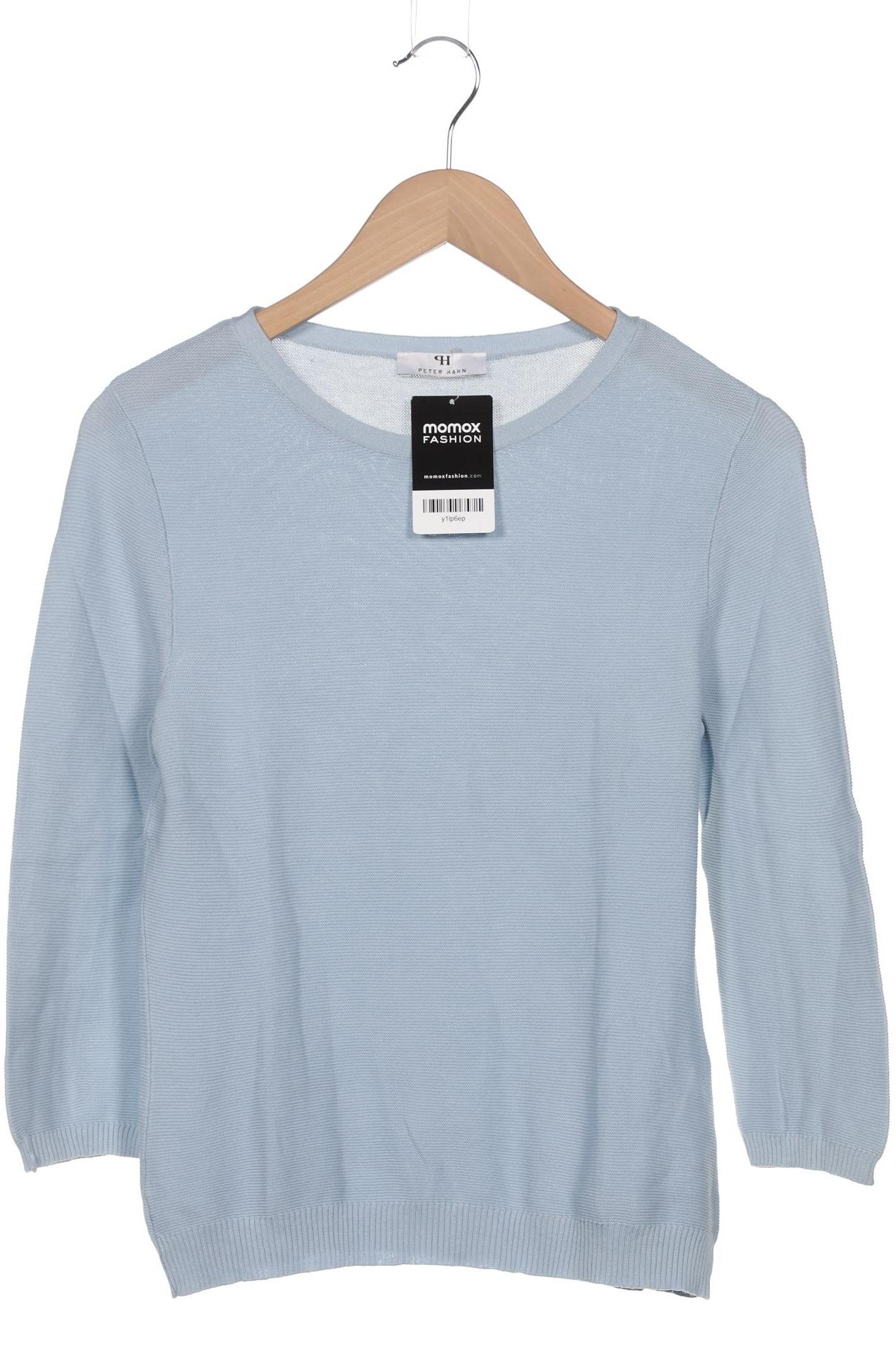 

Peter Hahn Damen Pullover, blau, Gr. 36
