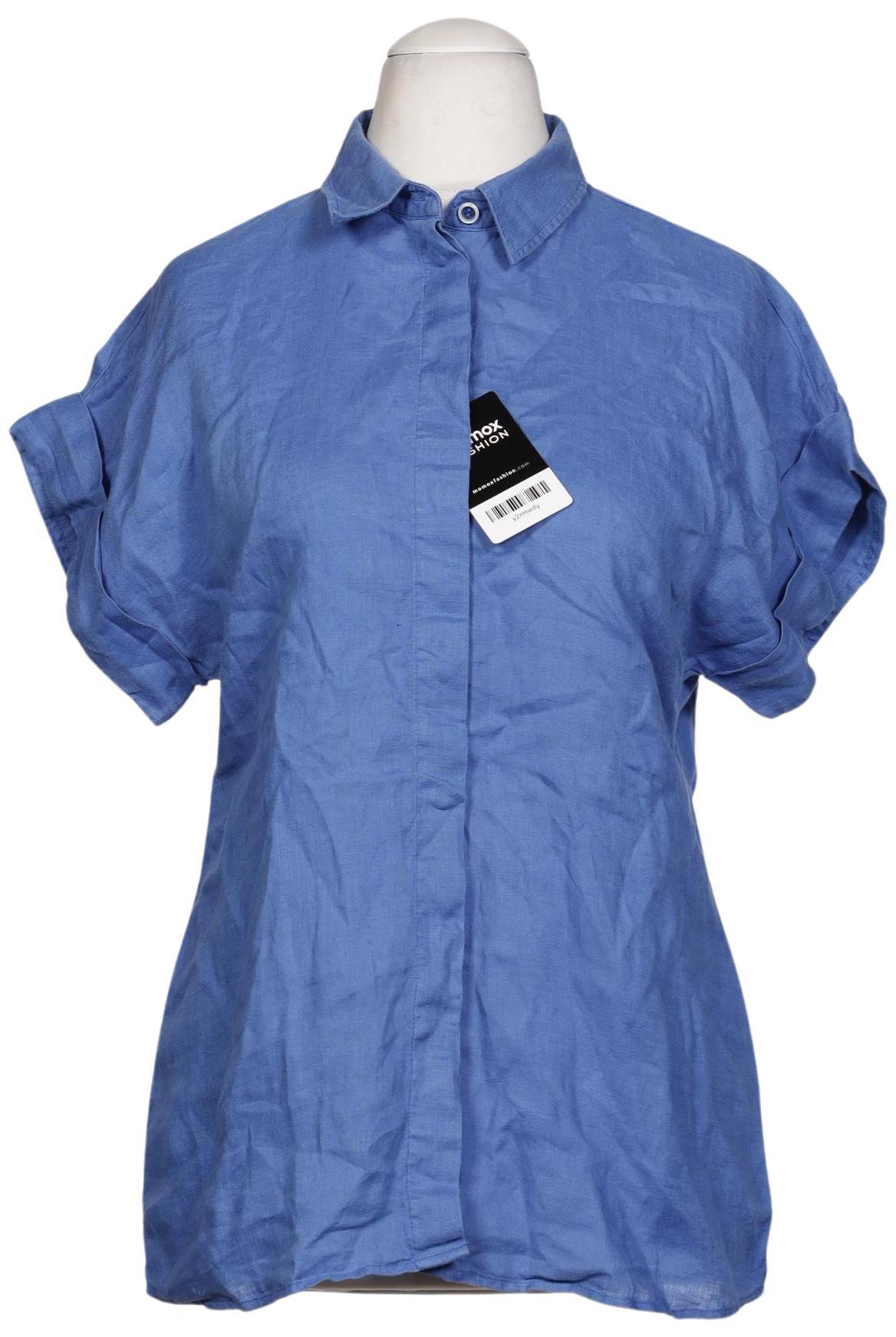

Peter Hahn Damen Bluse, blau, Gr. 38
