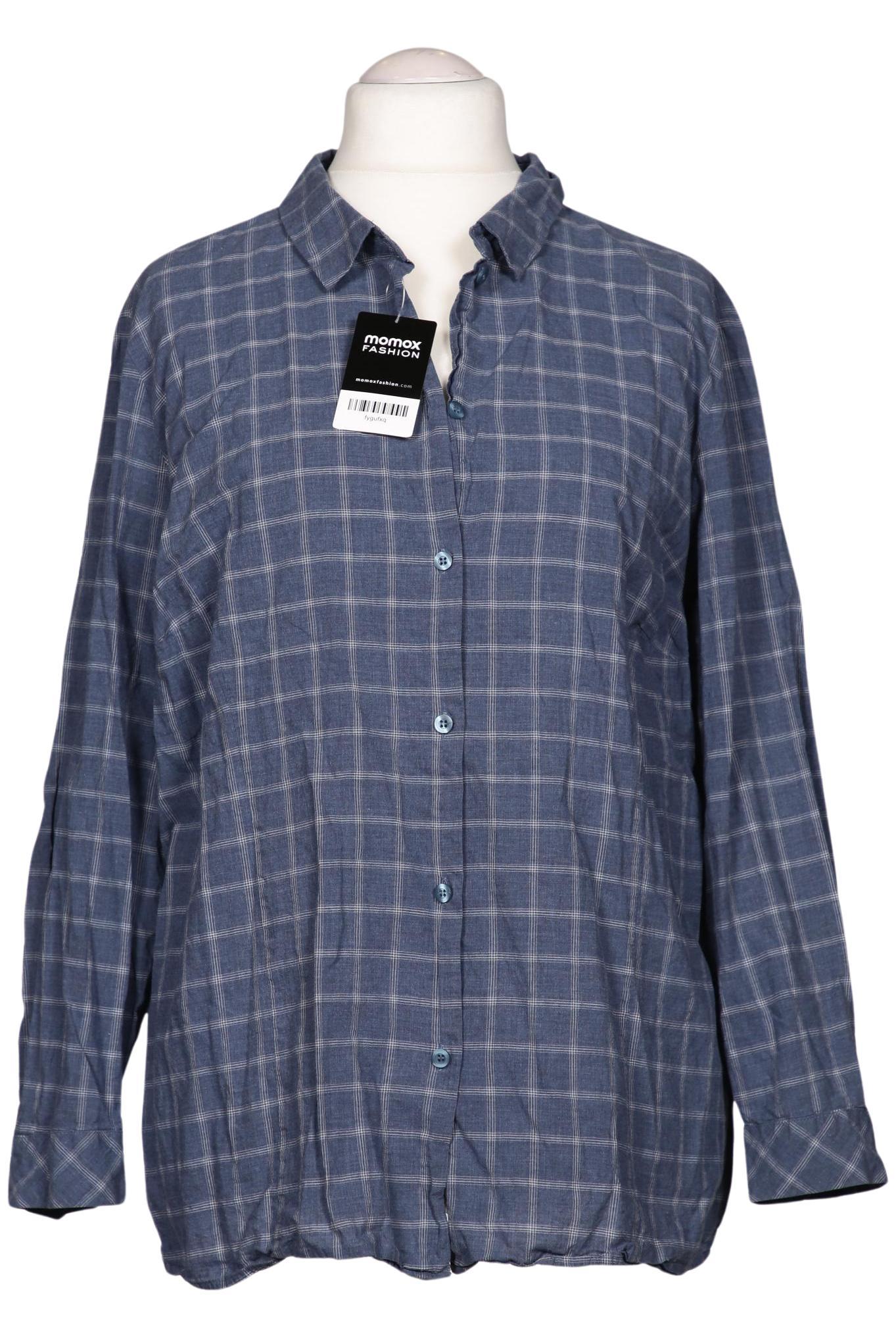 

Peter Hahn Damen Bluse, blau, Gr. 52