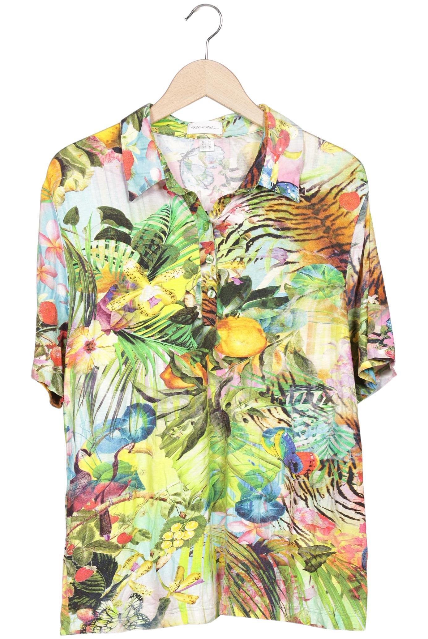 

Peter Hahn Damen Poloshirt, mehrfarbig, Gr. 48