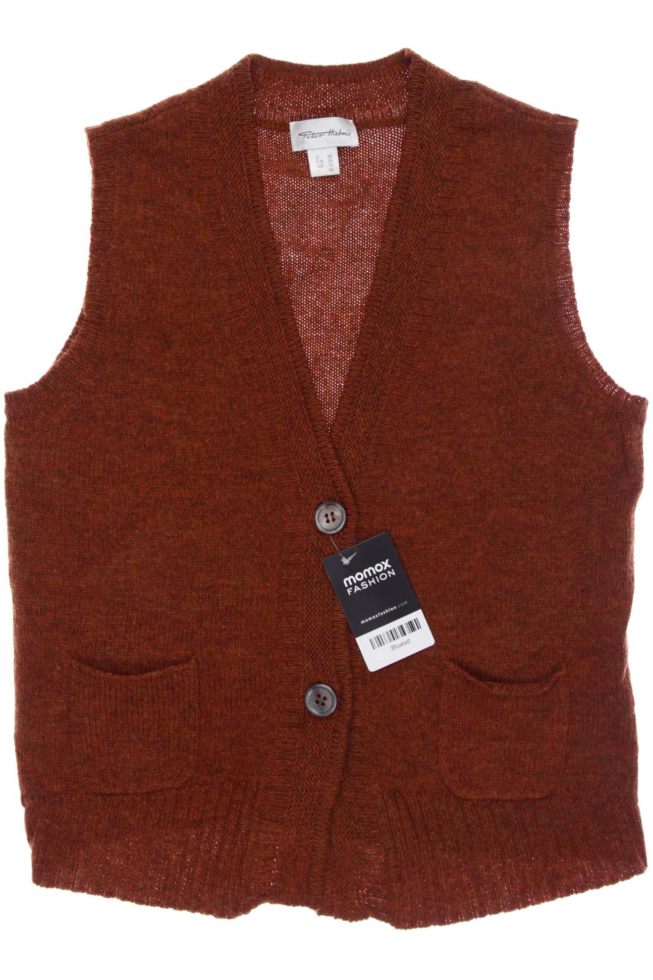 

Peter Hahn Damen Weste, orange, Gr. 36