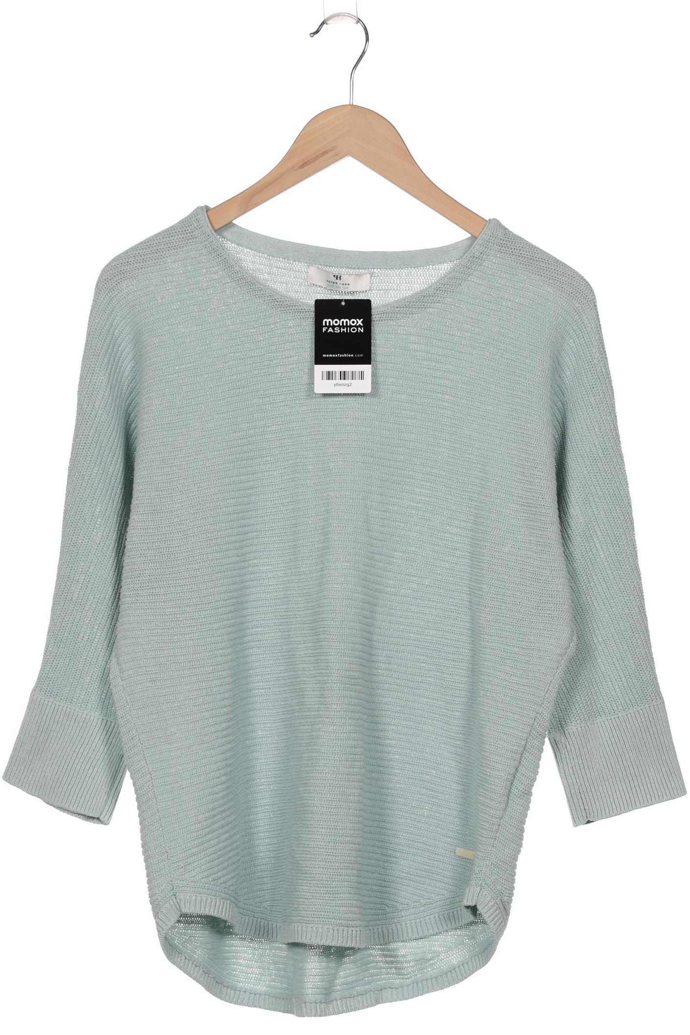

Peter Hahn Damen Pullover, türkis, Gr. 38