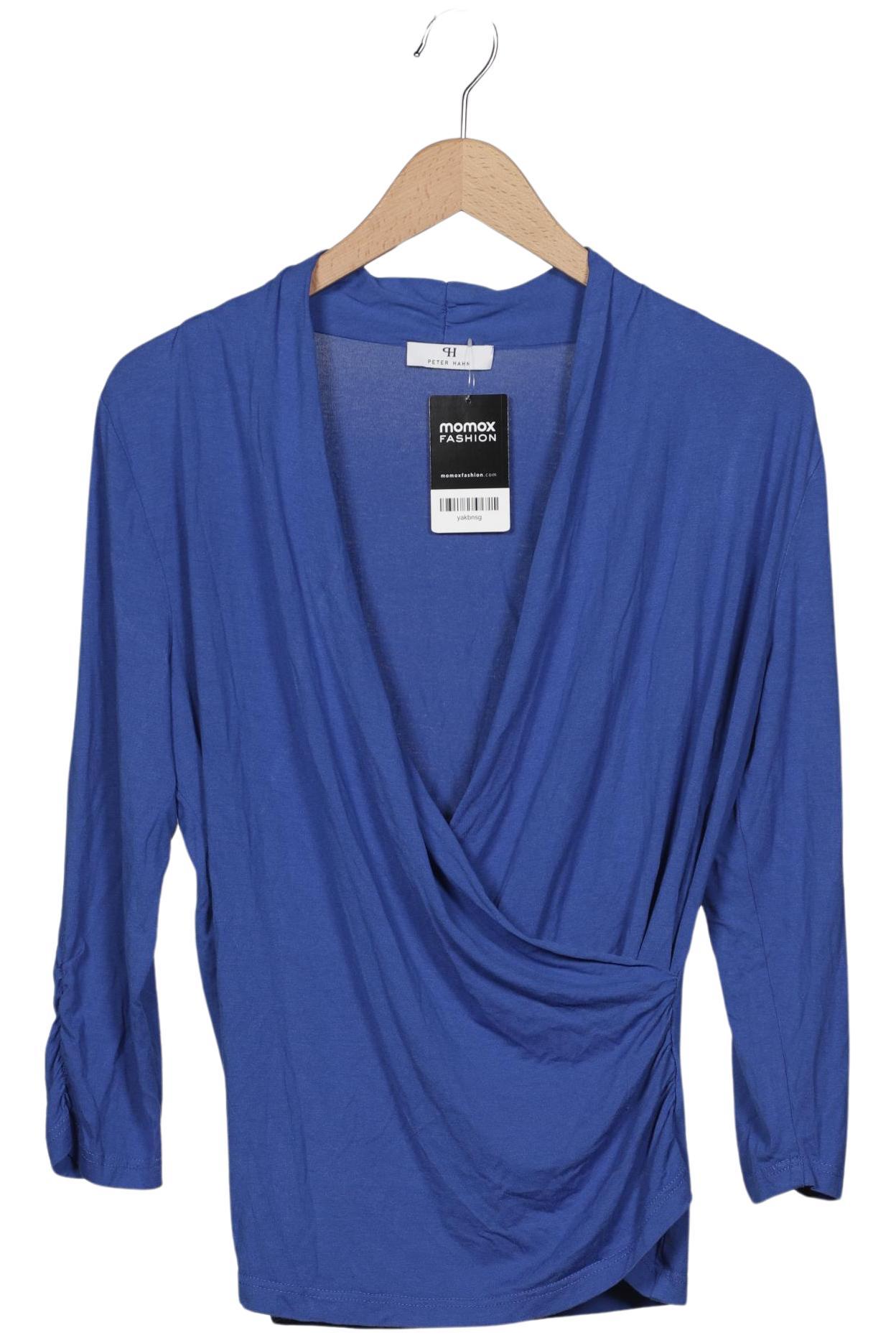 

Peter Hahn Damen Langarmshirt, blau, Gr. 40